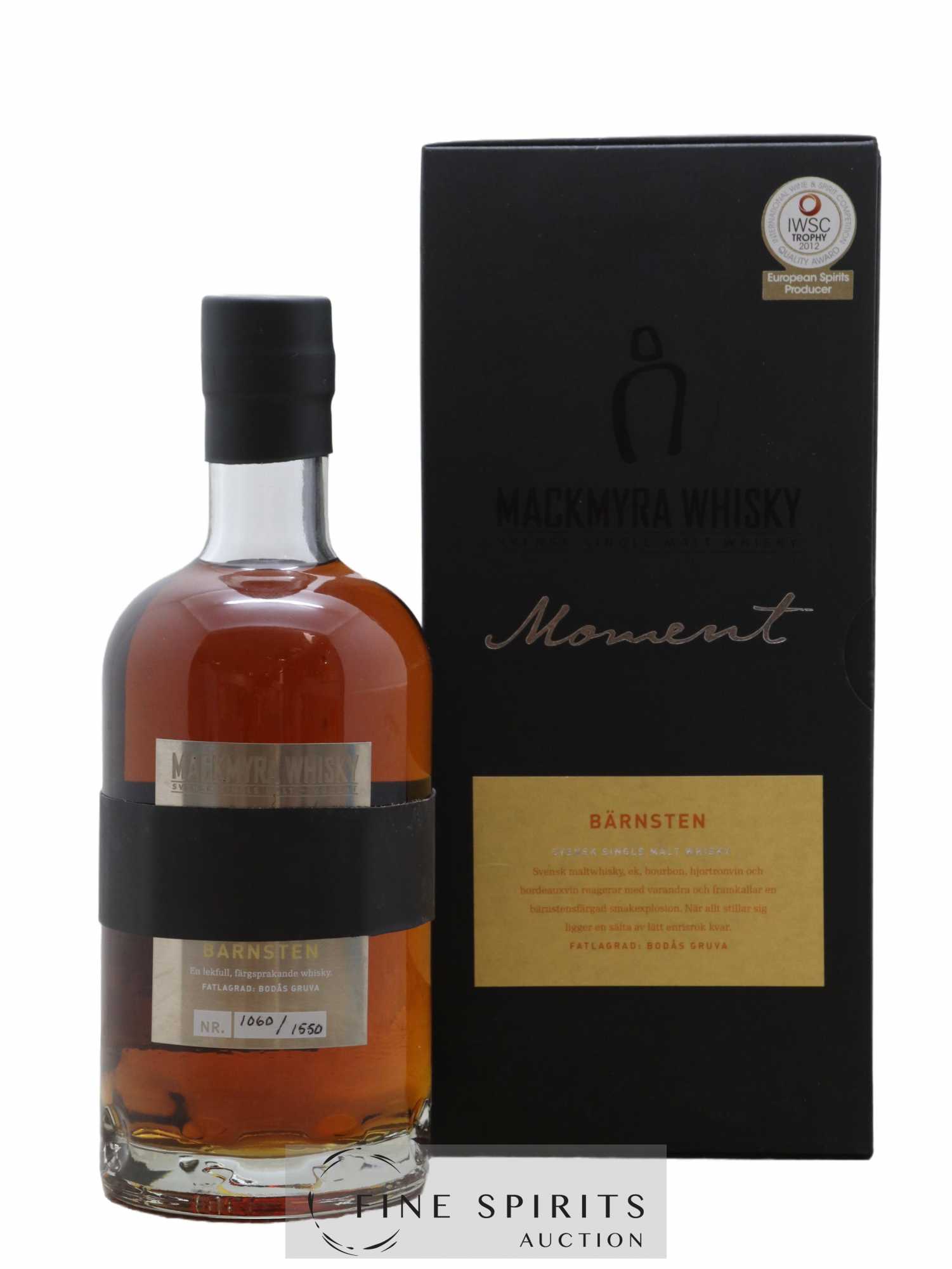 Mackmyra Of. Moment Bärnsten MM-015