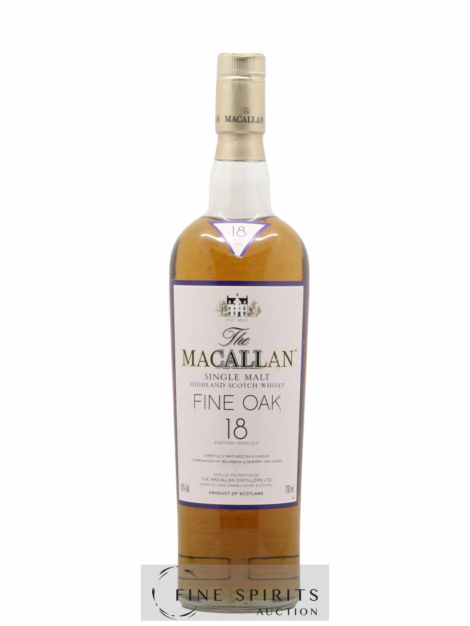 Buy Macallan (The) 18 years Of. Fine Oak (lot: 629) Buy Macallan (The) 18 years Of. Fine Oak (lot: 629)