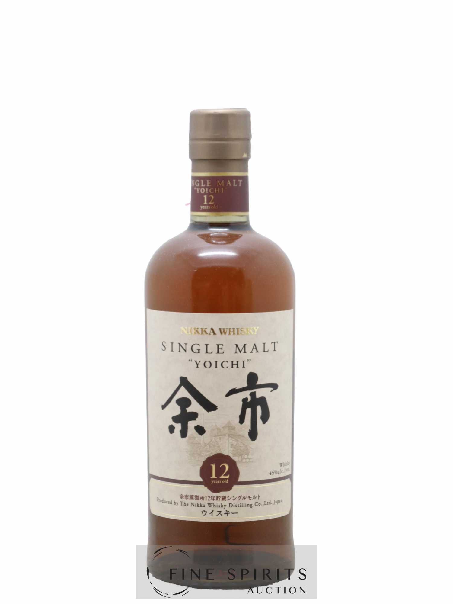 Buy Yoichi 12 years Of. Nikka Whisky (lot: 910)