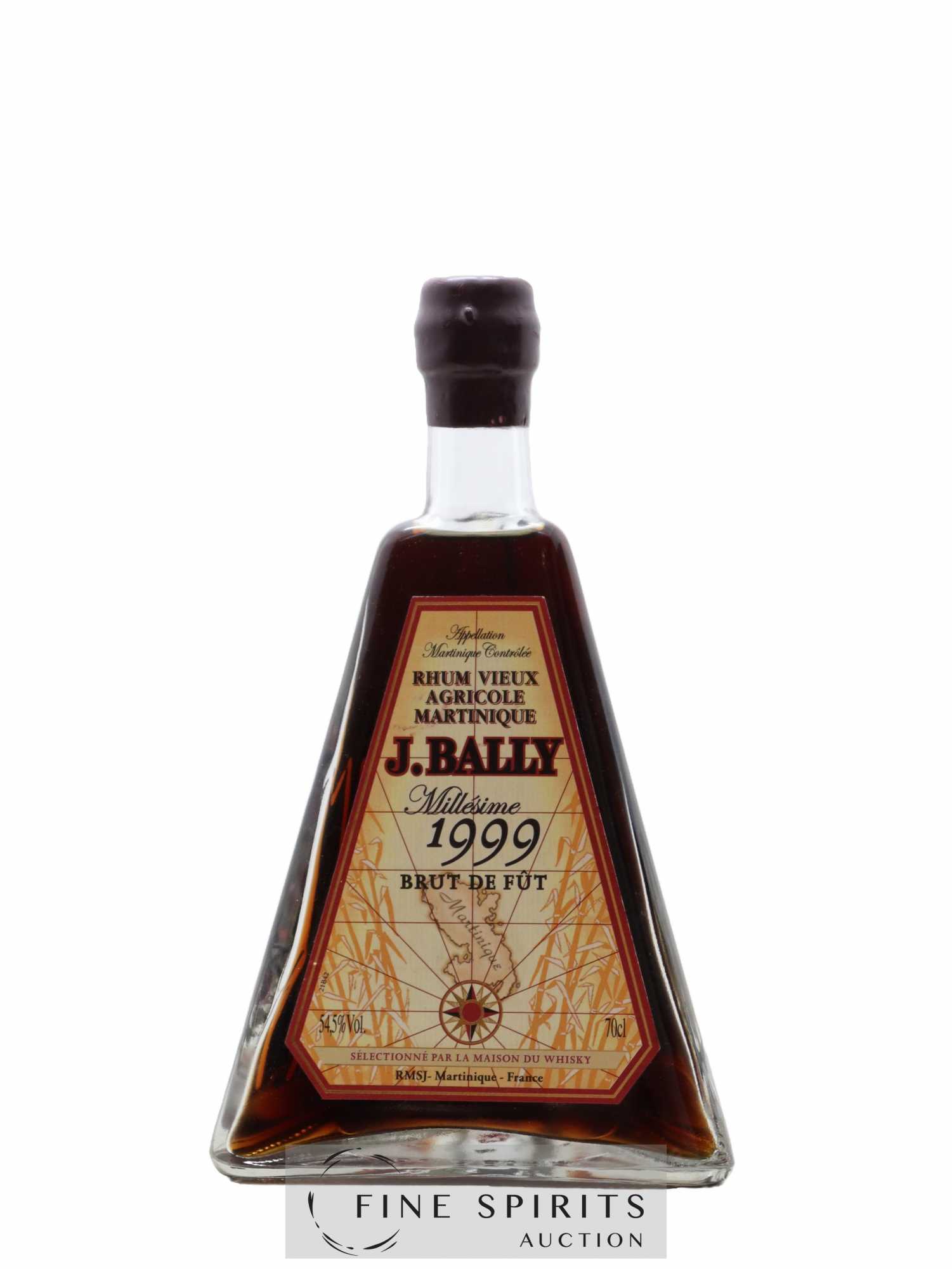 その他 J.BALLY RHUM 1999 美味酒録 - J.BALLY 1999 18YO Brut de Fût LMDW