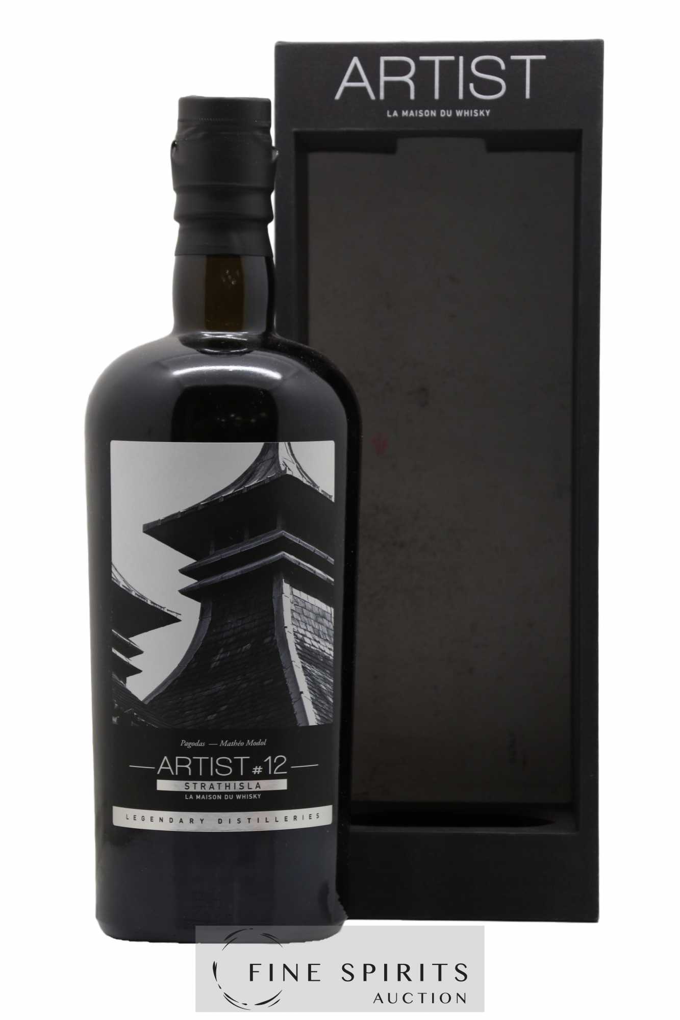 Strathisla 15 years 2007 LMDW Artist n°12 Sherry Butt Cask n°205217 - One of 553 - bottled 2022