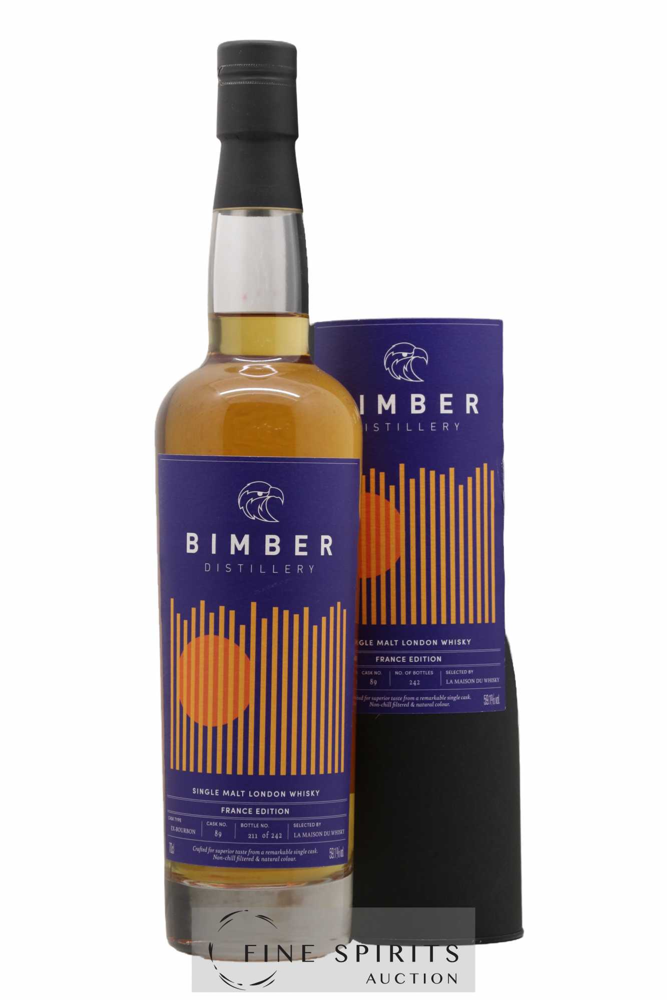 Bimber Of. Ex-Bourbon Cask n°89 - One of 242 LMDW France Edition