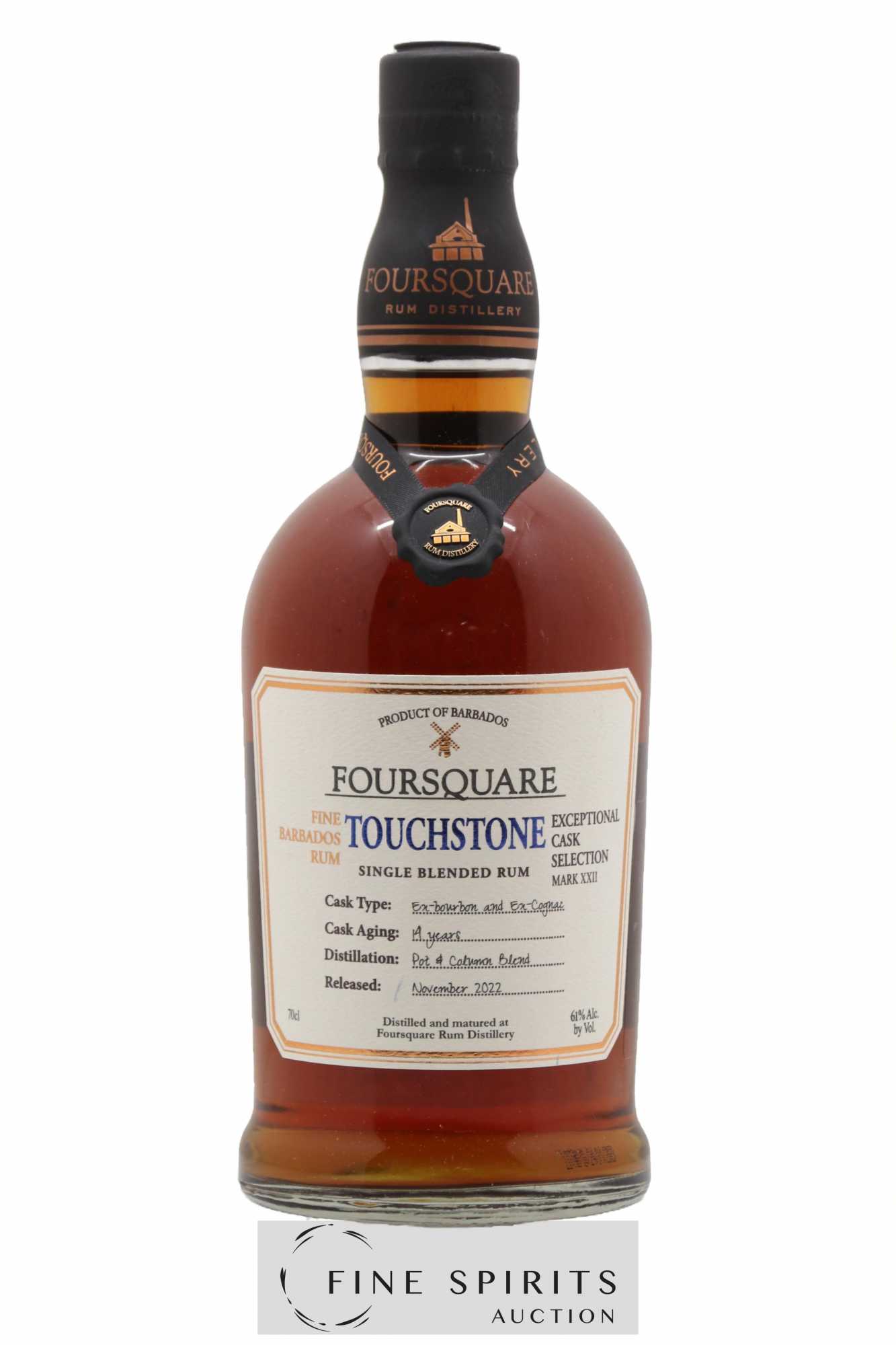 Foursquare 14 years Of. Touchstone Mark XXII - bottled 2022 Exceptional Cask Selection
