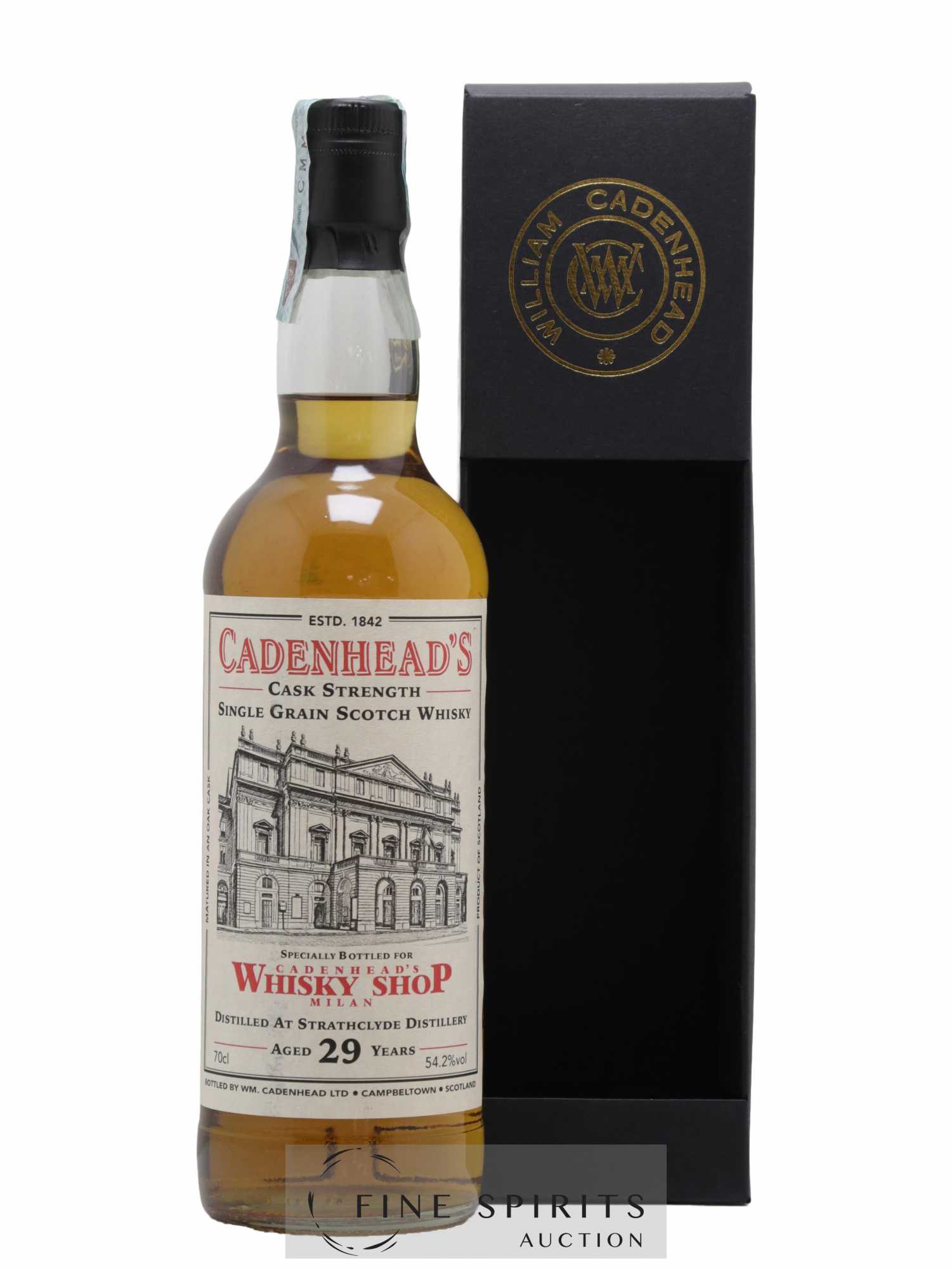 Strathclyde 29 years 1989 Cadenhead's Bourbon Barrel - One of 168 - bottled 2018 Whisky Shop Milan Annual Release