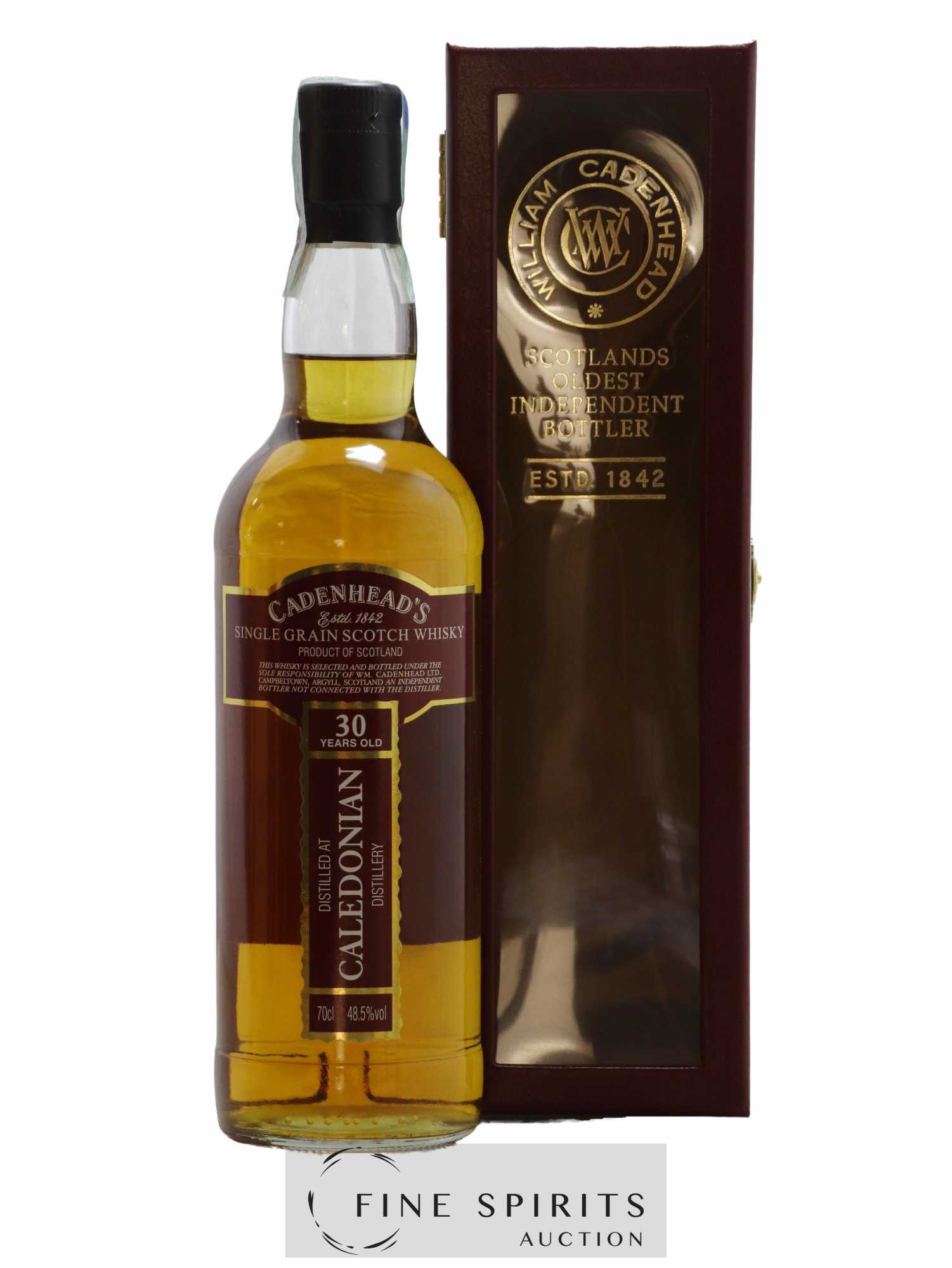 Caledonian 30 years 1987 Cadenhead's Hogshead - One of 213 - bottled 2018