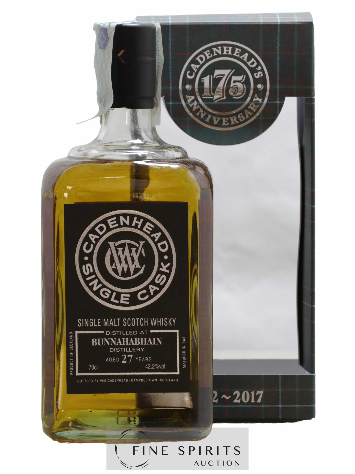 Bunnahabhain 27 years 1989 Cadenhead's Whiskyfair Takao 2017 Single Cask