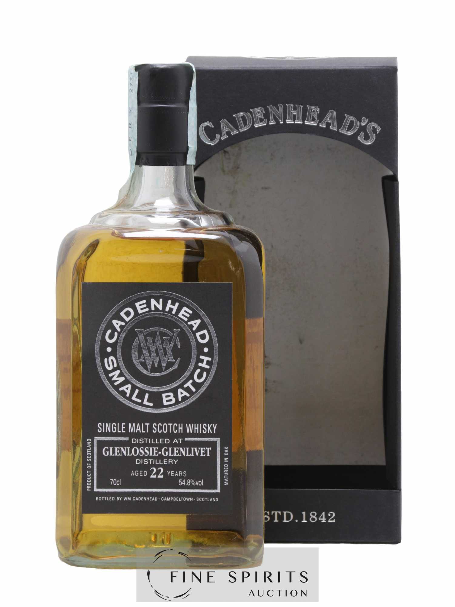 Glenlossie 22 years 1993 Cadenhead's One of 210 - bottled 2016 Small Batch