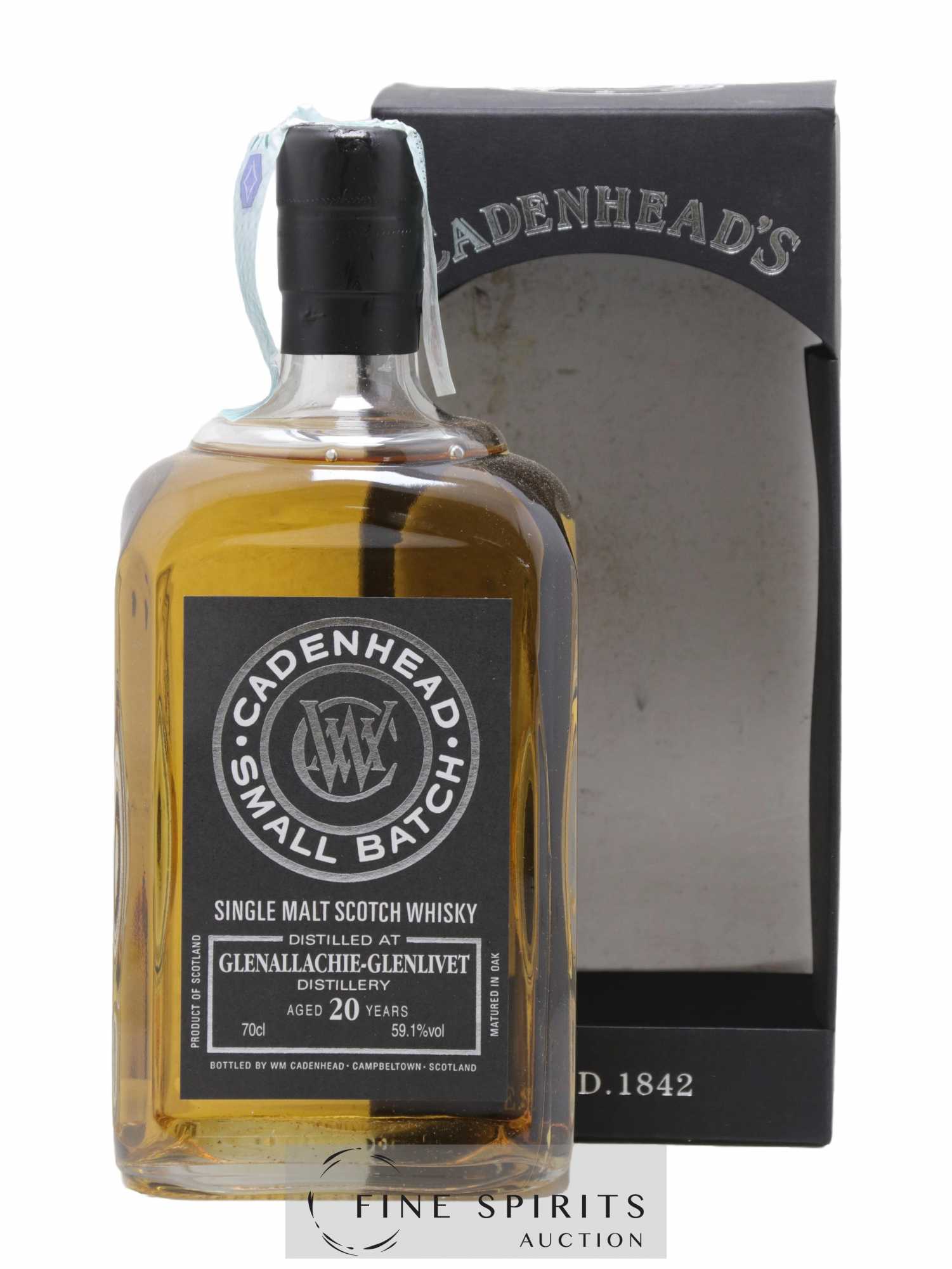Glenallachie 20 years 1992 Cadenhead's One of 516 - bottled 2013 Small Batch