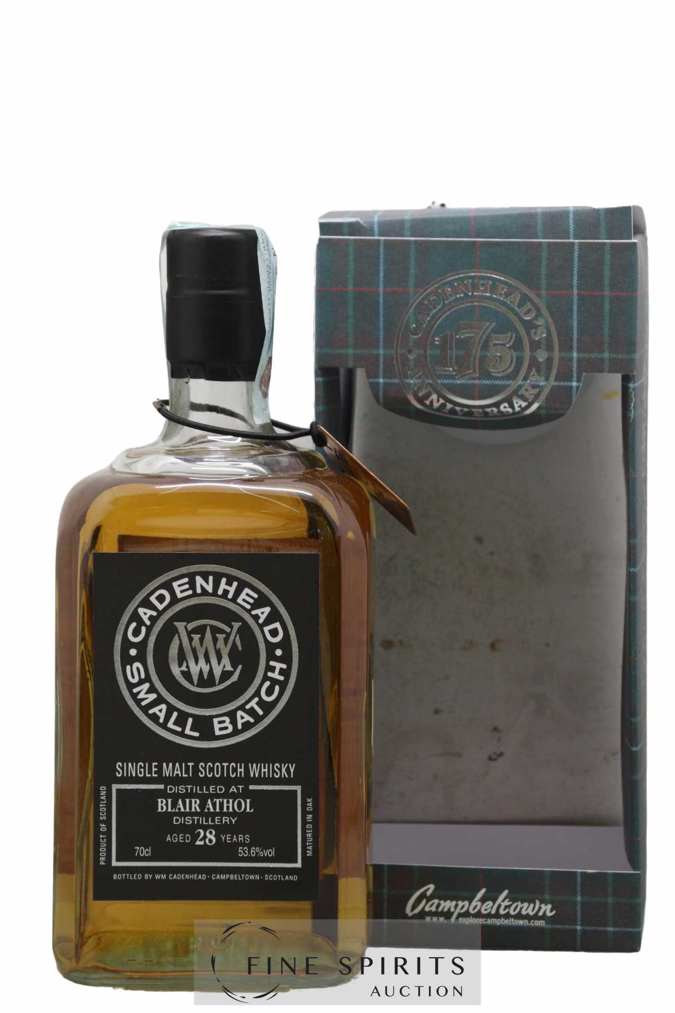 Blair Athol 28 years 1988 Cadenhead's One of 306 - bottled 2017 Small Batch