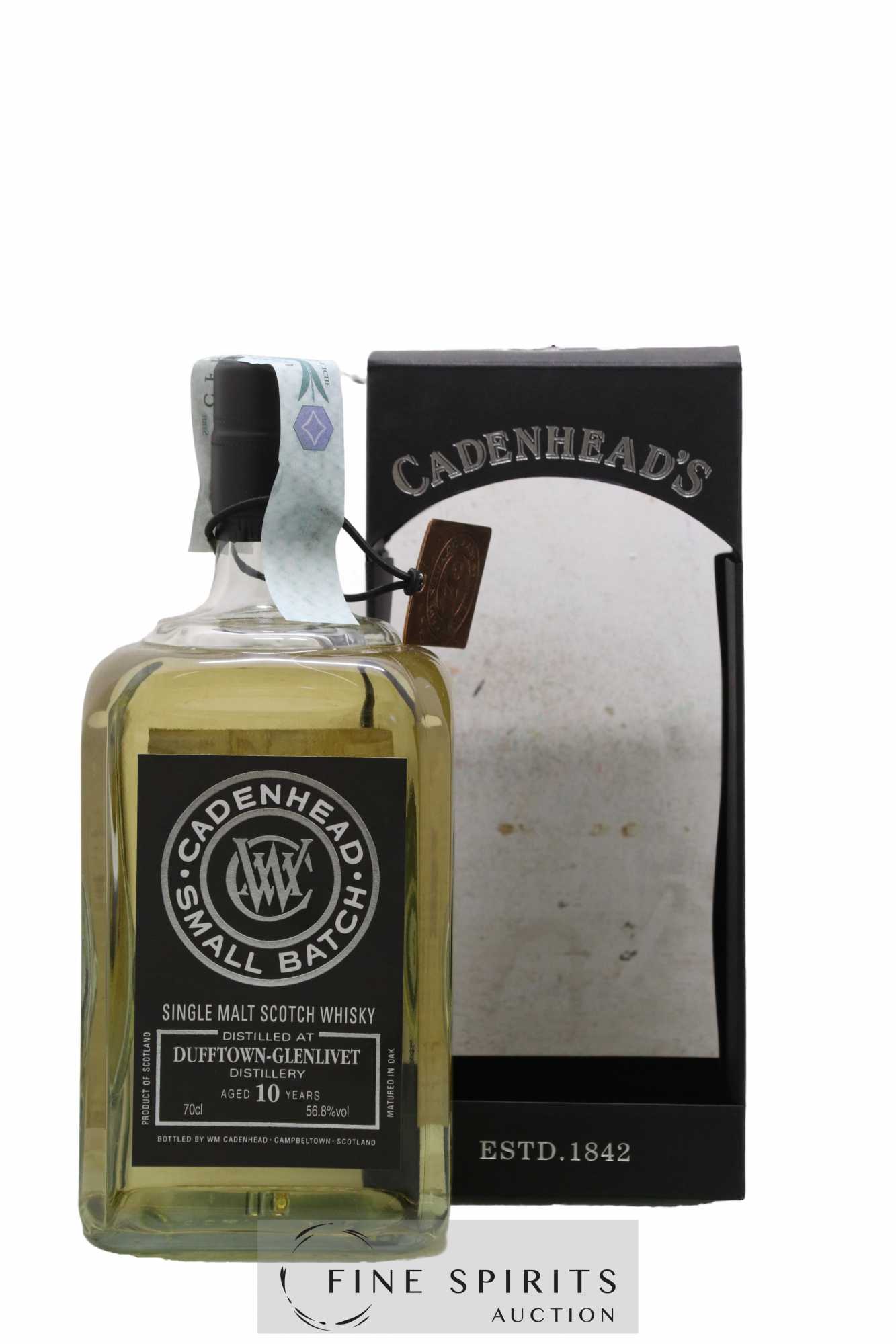 Dufftown 10 years 2007 Cadenhead's One of 606 - bottled 2017 Small Batch