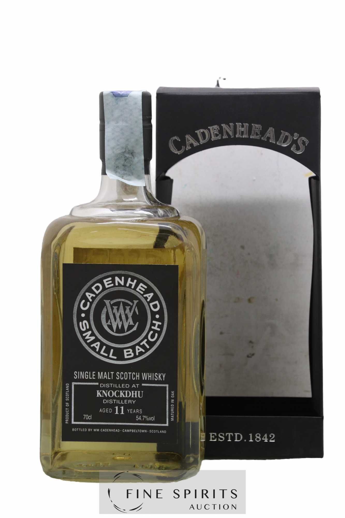 Knockdhu 11 years 2006 Cadenhead's One of 792 - bottled 2018 Small Batch