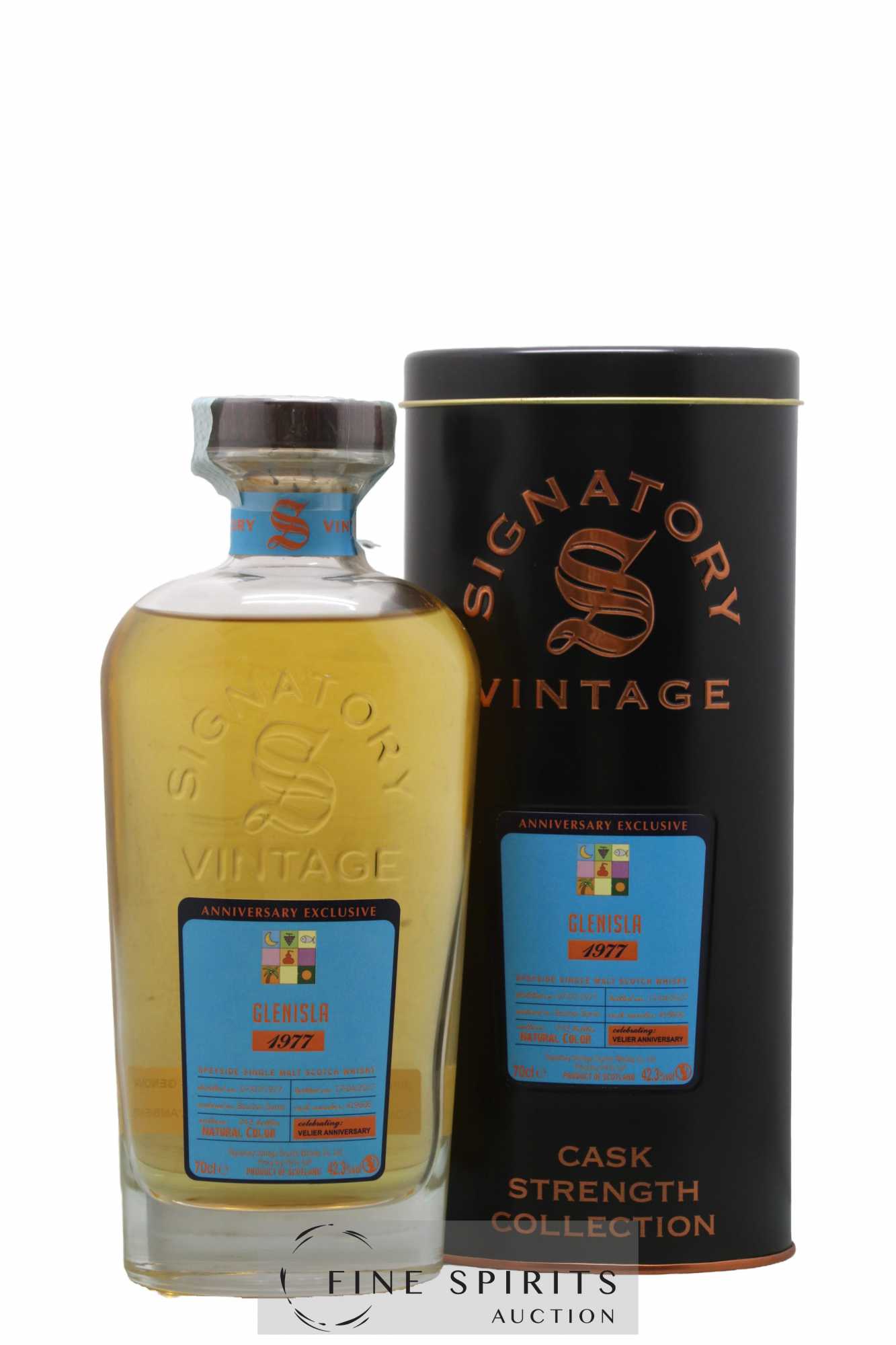 Buy Glenisla 39 years 1977 Signatory Vintage Cask n°19606 - One of