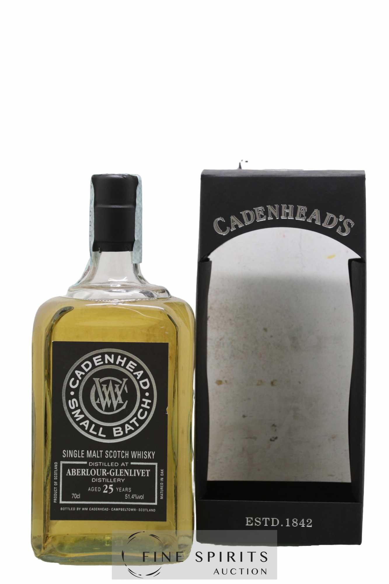 Aberlour-Glenlivet 25 years Cadenhead's Small Batch
