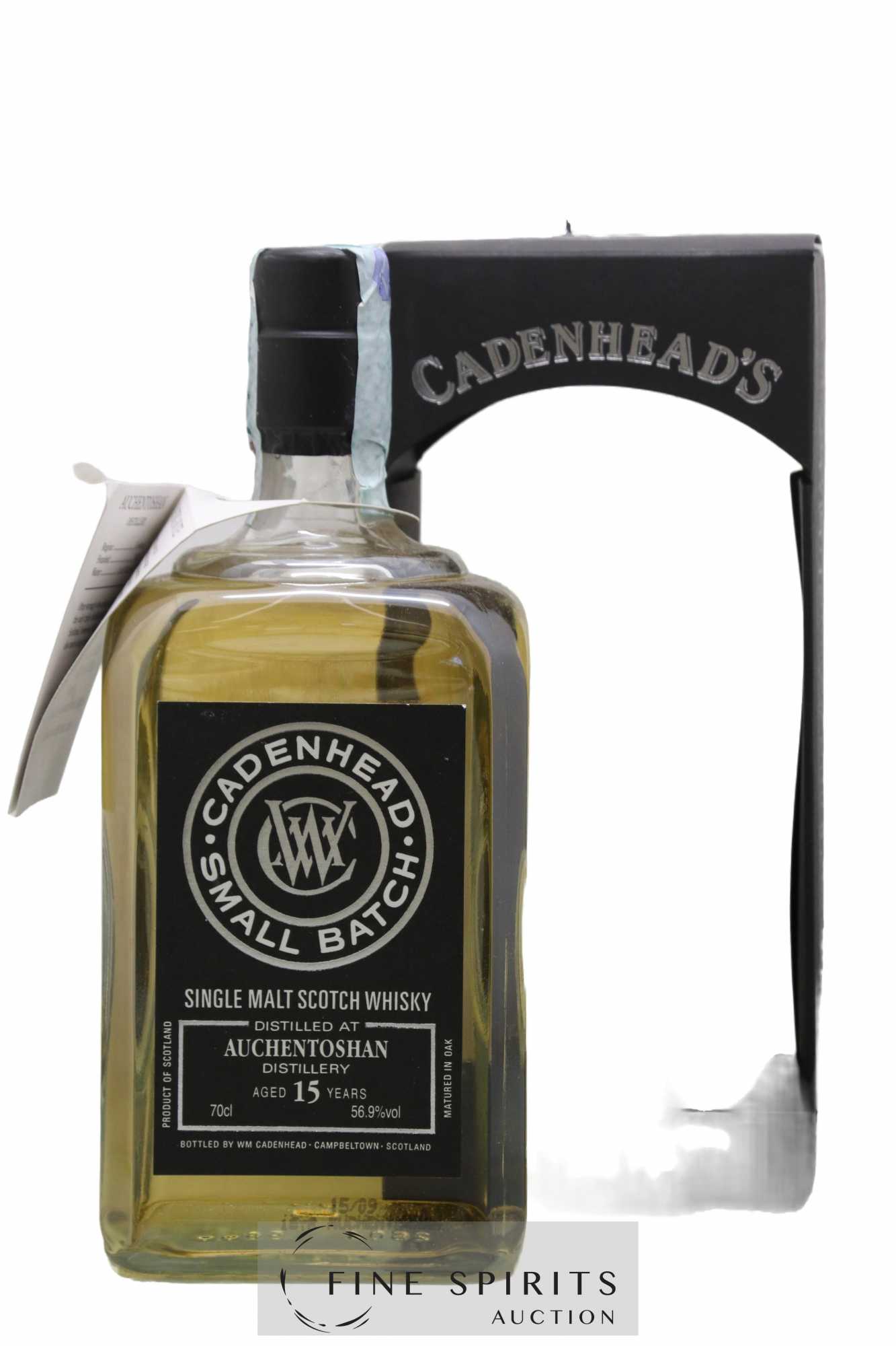 Auchentoshan 15 years 1999 Cadenhead's One of 504 - bottled 2015 Small Batch