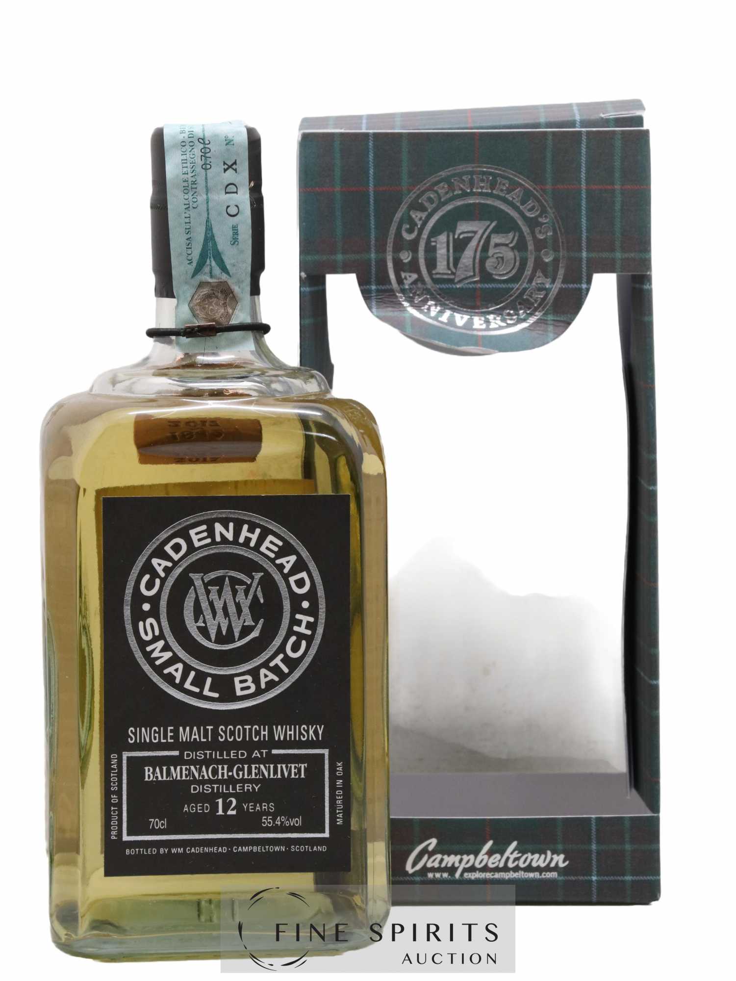 Balmenach 12 years 2005 Cadenhead's One of 576 - bottled 2017 Small Batch