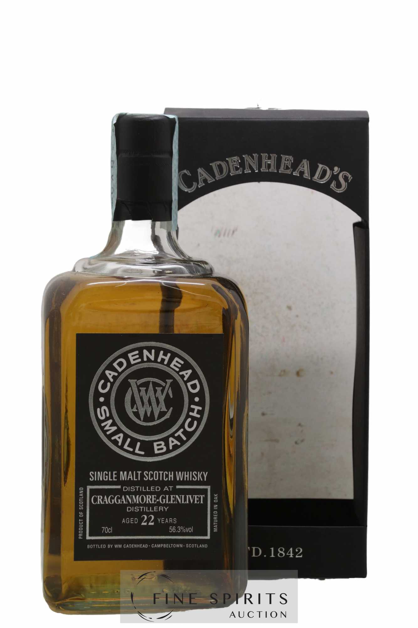 Cragganmore 22 years 1993 Cadenhead's One of 492 - bottled 2015 Small Batch