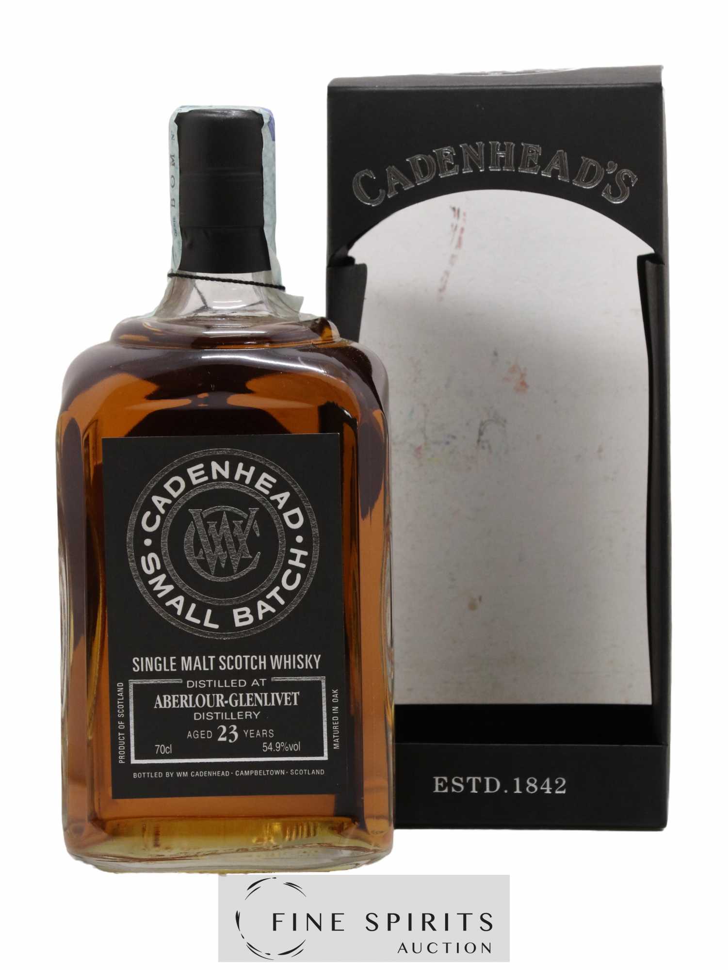 Aberlour 23 years 1989 Cadenhead's One of 522 - bottled 2013 Small Batch
