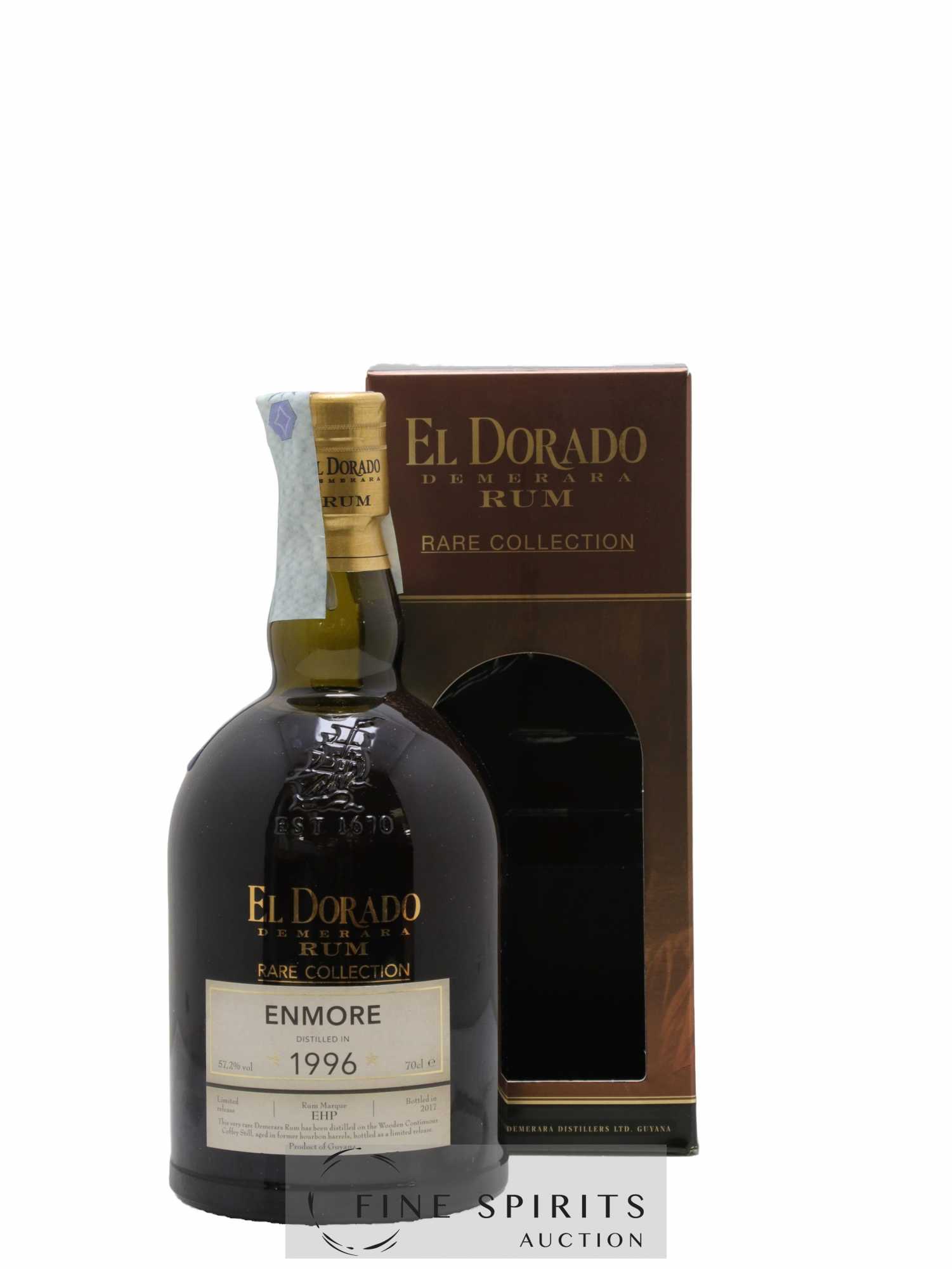 El Dorado 1996 Of. Enmore Marque EHP - bottled 2017 Rare Collection