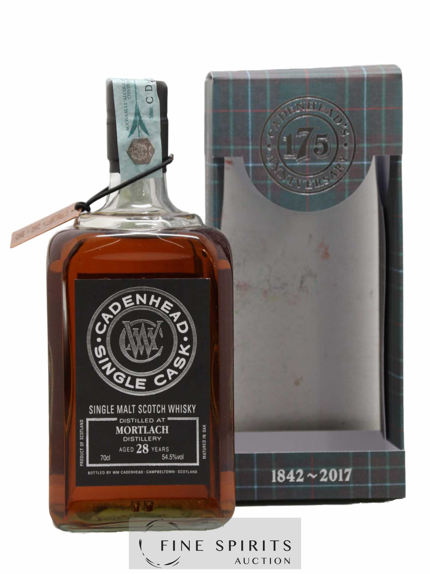 Mortlach 28 years 1988 Cadenhead's One of 426 - bottled 2017 Single Cask