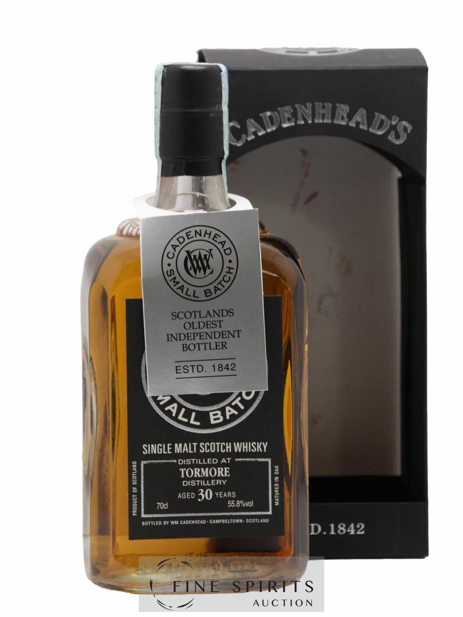 Tormore 30 years 1984 Cadenhead's One of 432 - bottled 2015 Small Batch
