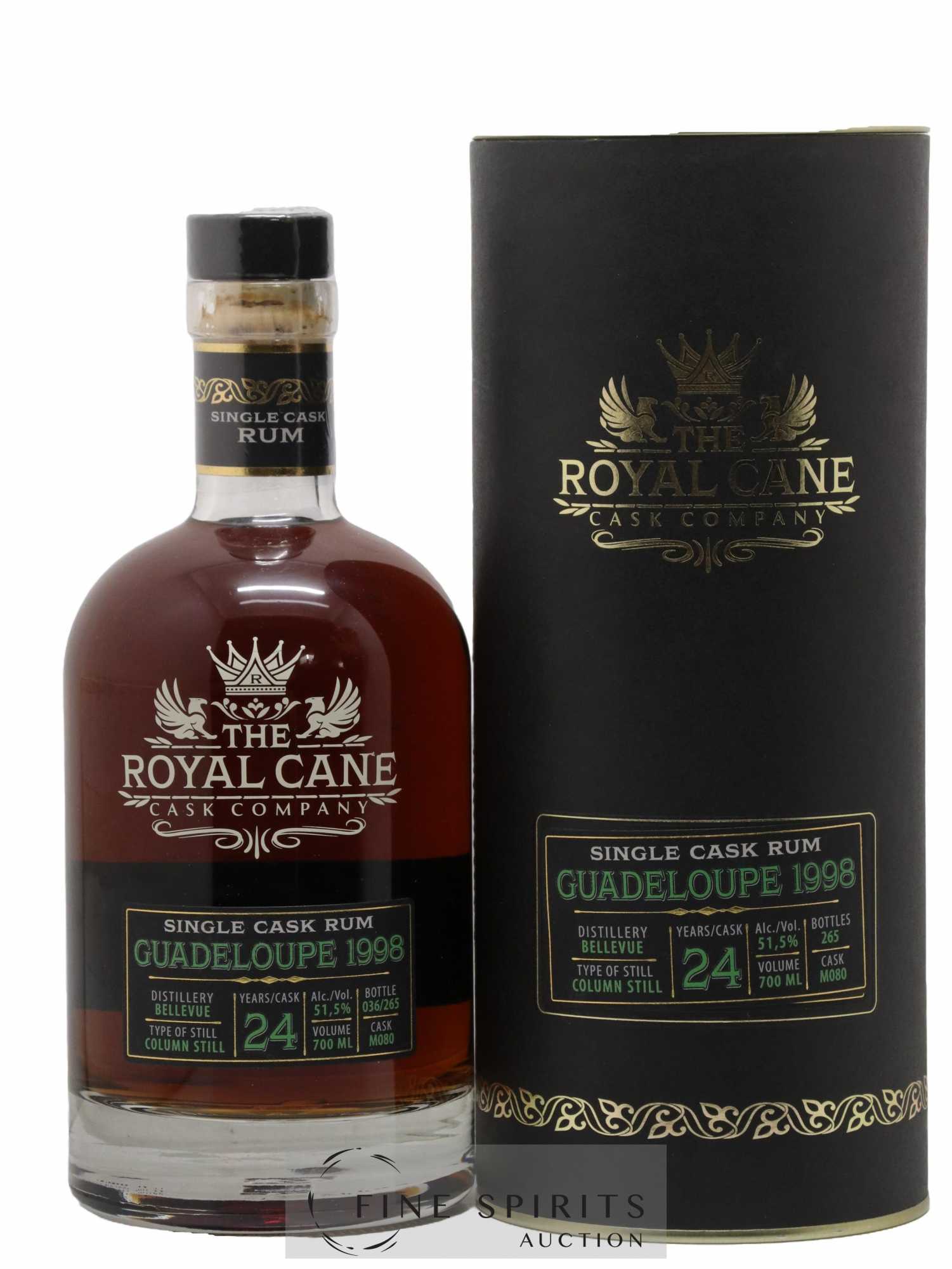 Bellevue 24 years 1998 The Royal Cane Cask Company Cask n°M080 - One of 265