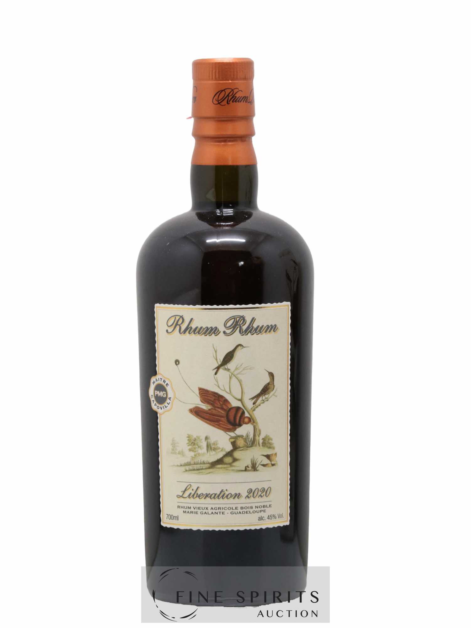 Acheter Rhum Rhum Of. PMG - Maitre Capovilla Libération 2020 (lot: 2447)