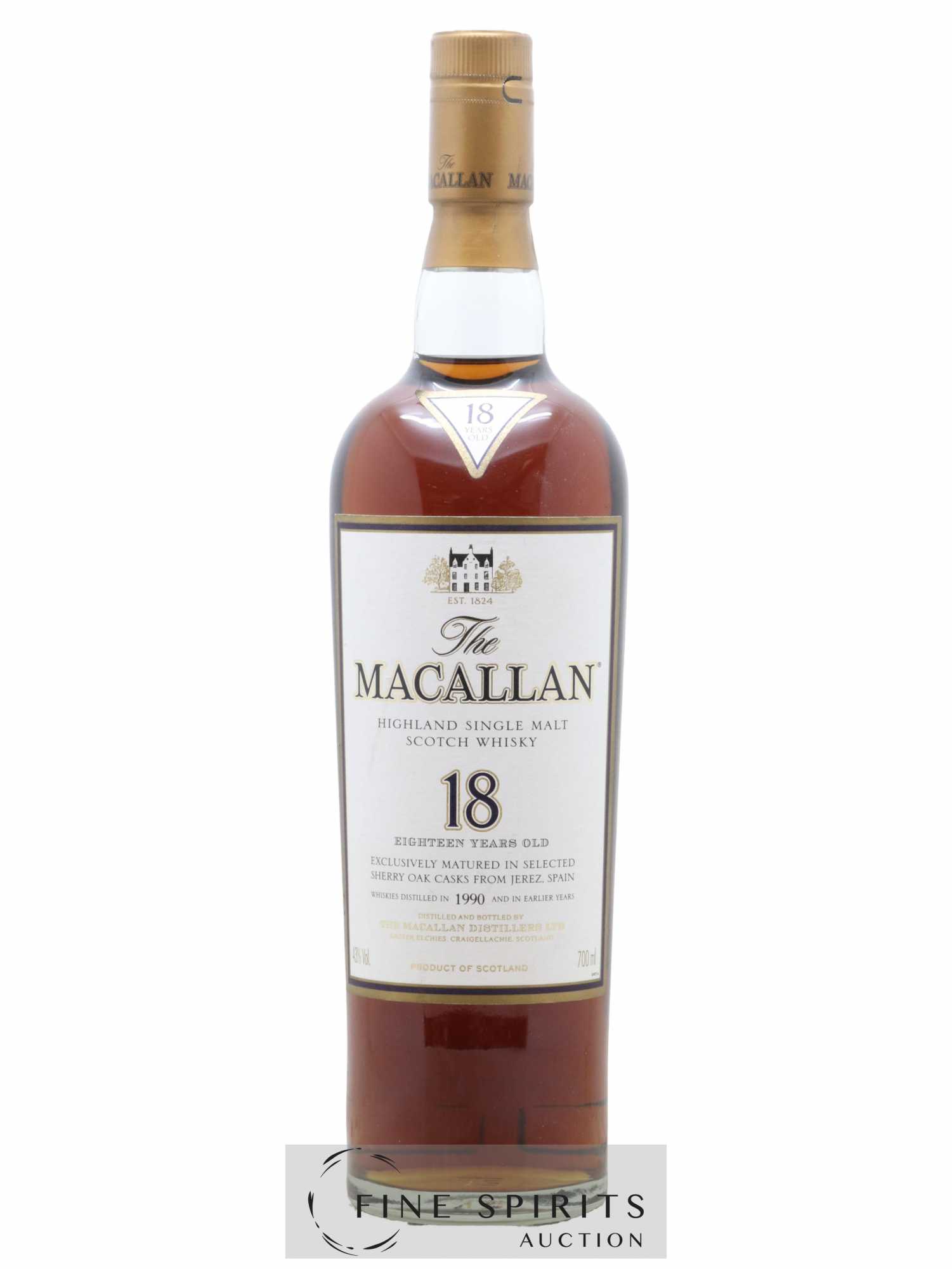 Buy Macallan (The) 18 years 1990 Of. Selected Sherry Oak Casks