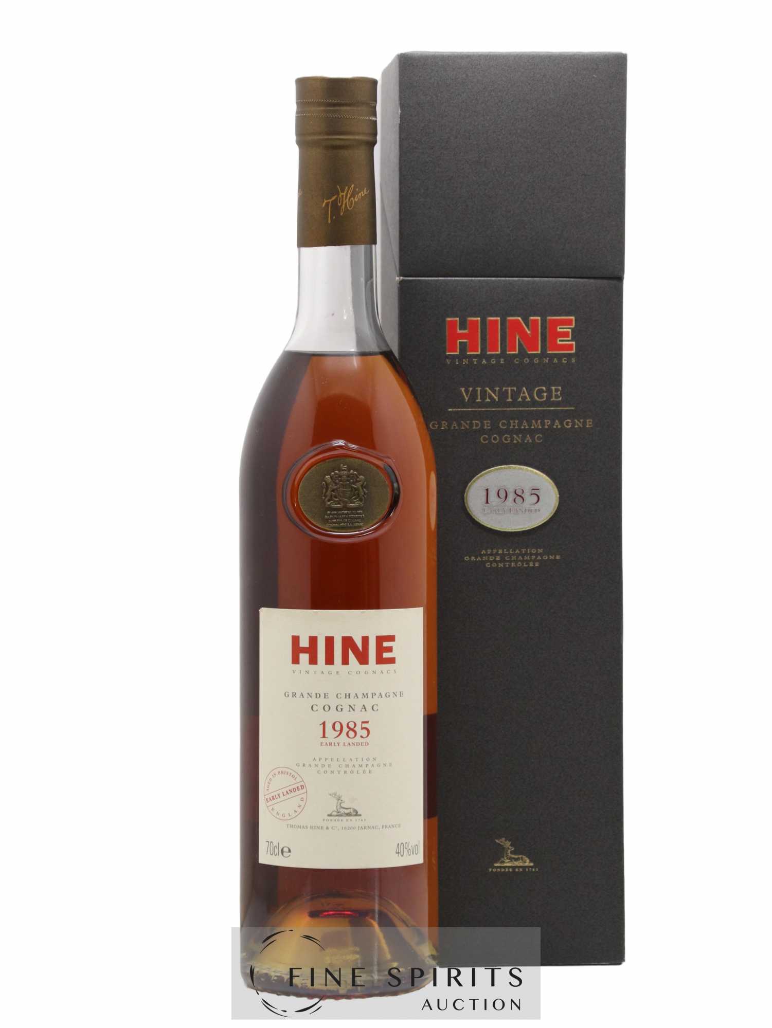 Hine 1985 Of. Early Landed Aged in Bristol