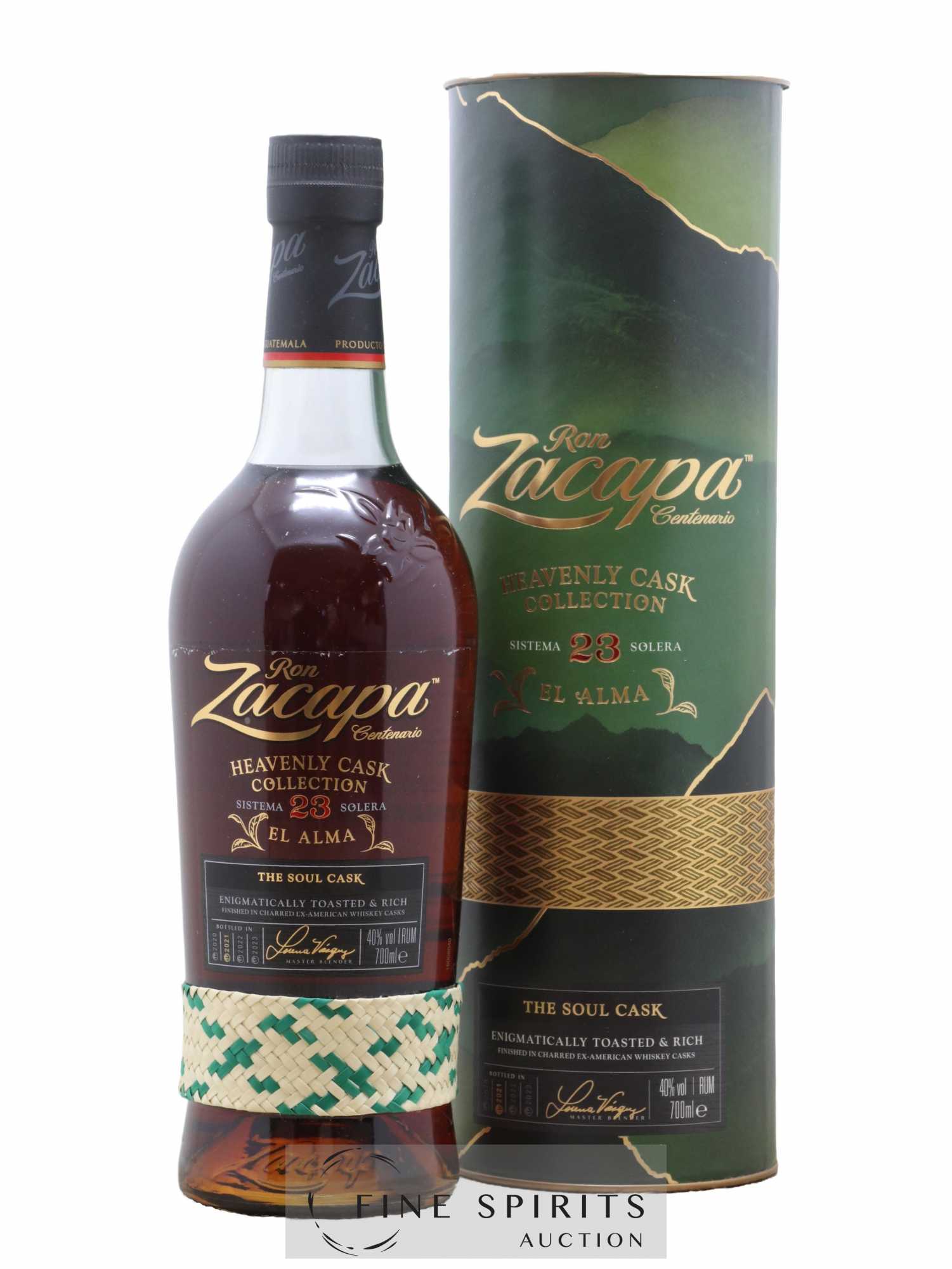 Zacapa 23 years Of. El Alma (The Soul Cask) bottled 2021 Heavenly Cask Collection