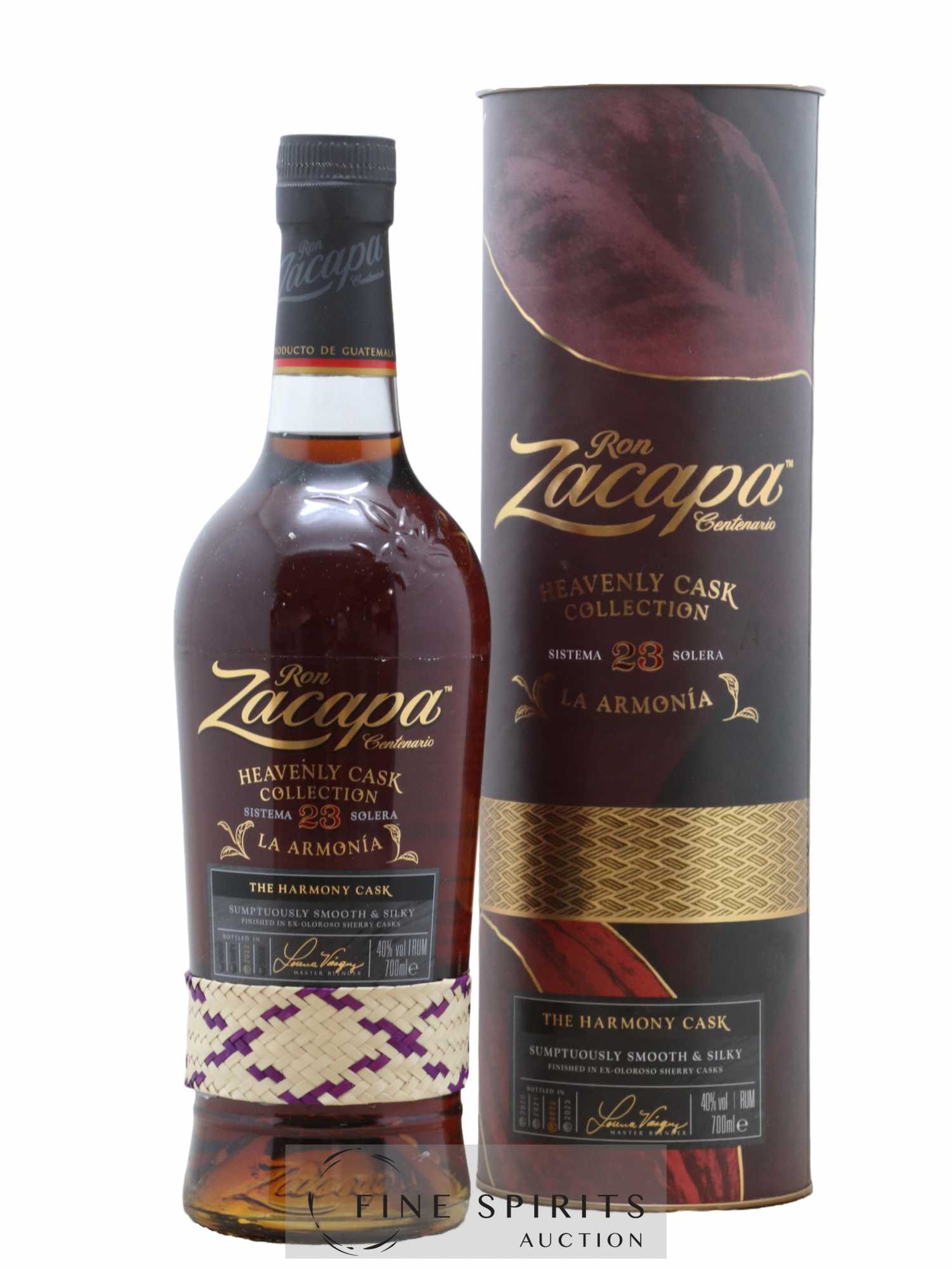 Zacapa 23 years Of. La Armonía (The Harmony Cask) bottled 2022 Heavenly Cask Collection