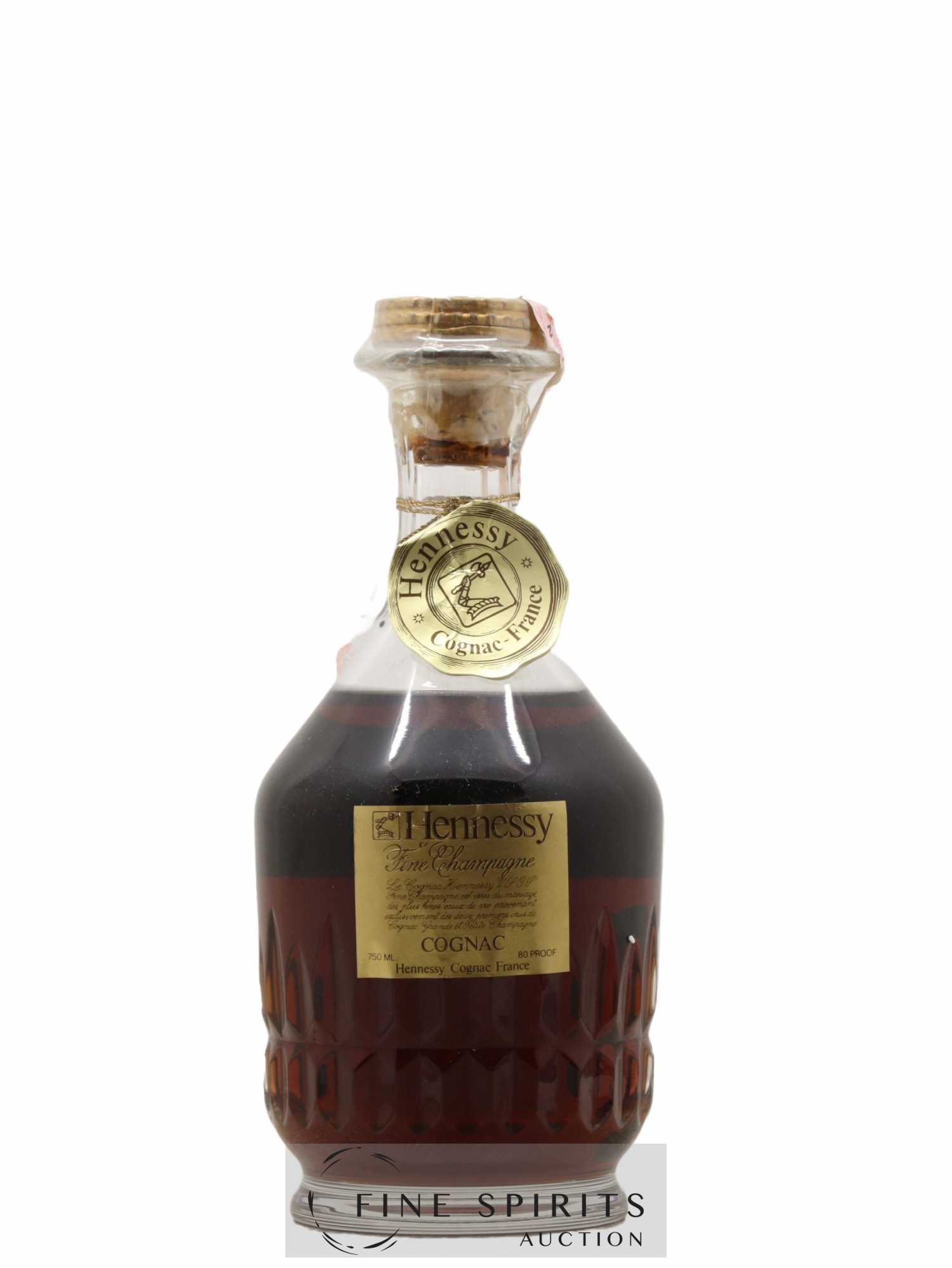 Hennessy Of. VSOP Fine Champagne Decanter - 80 Proof Schieffelin & Co. New-York Import