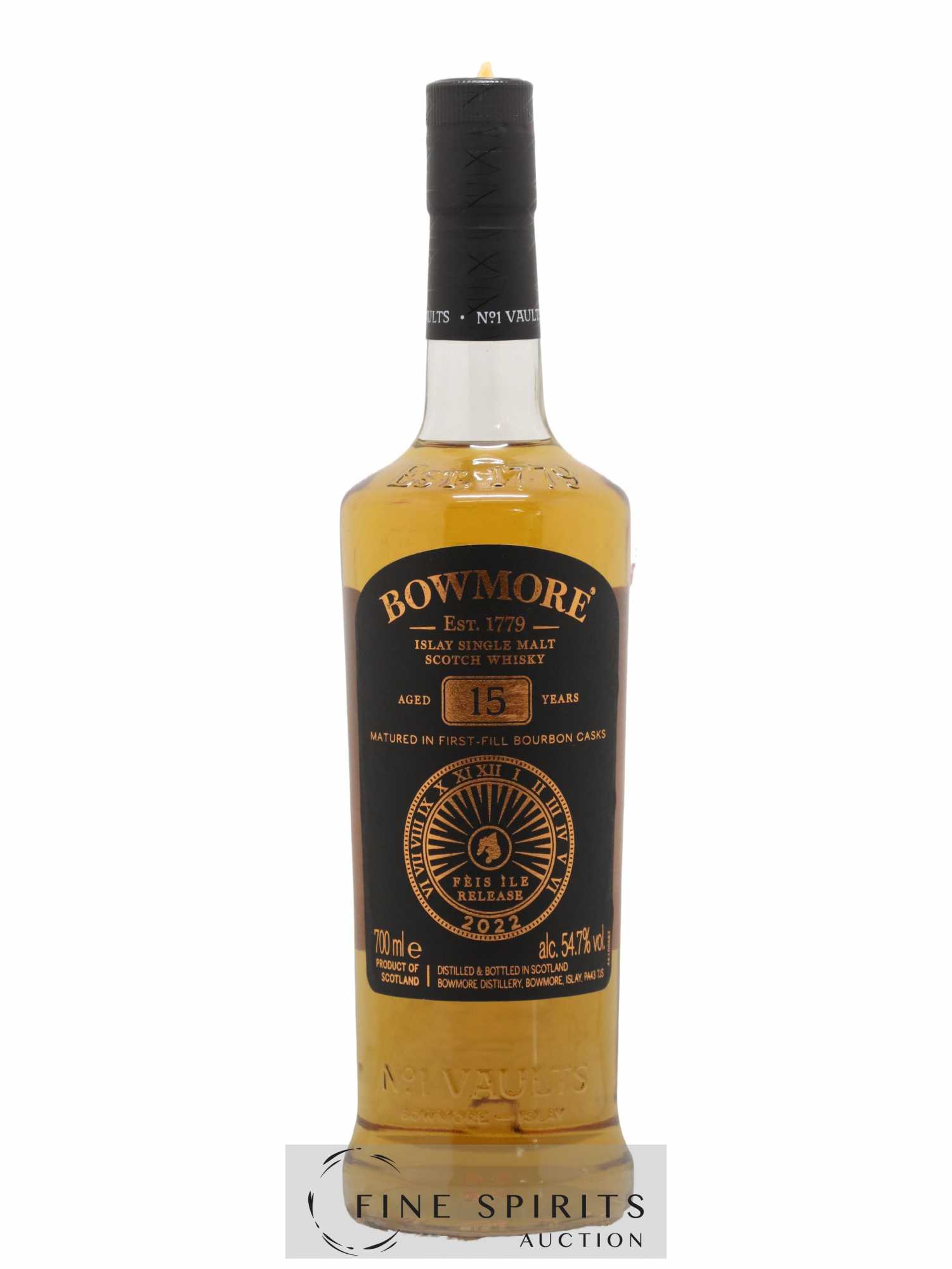 Bowmore 15 years Of. Fèis Ile Release 2022