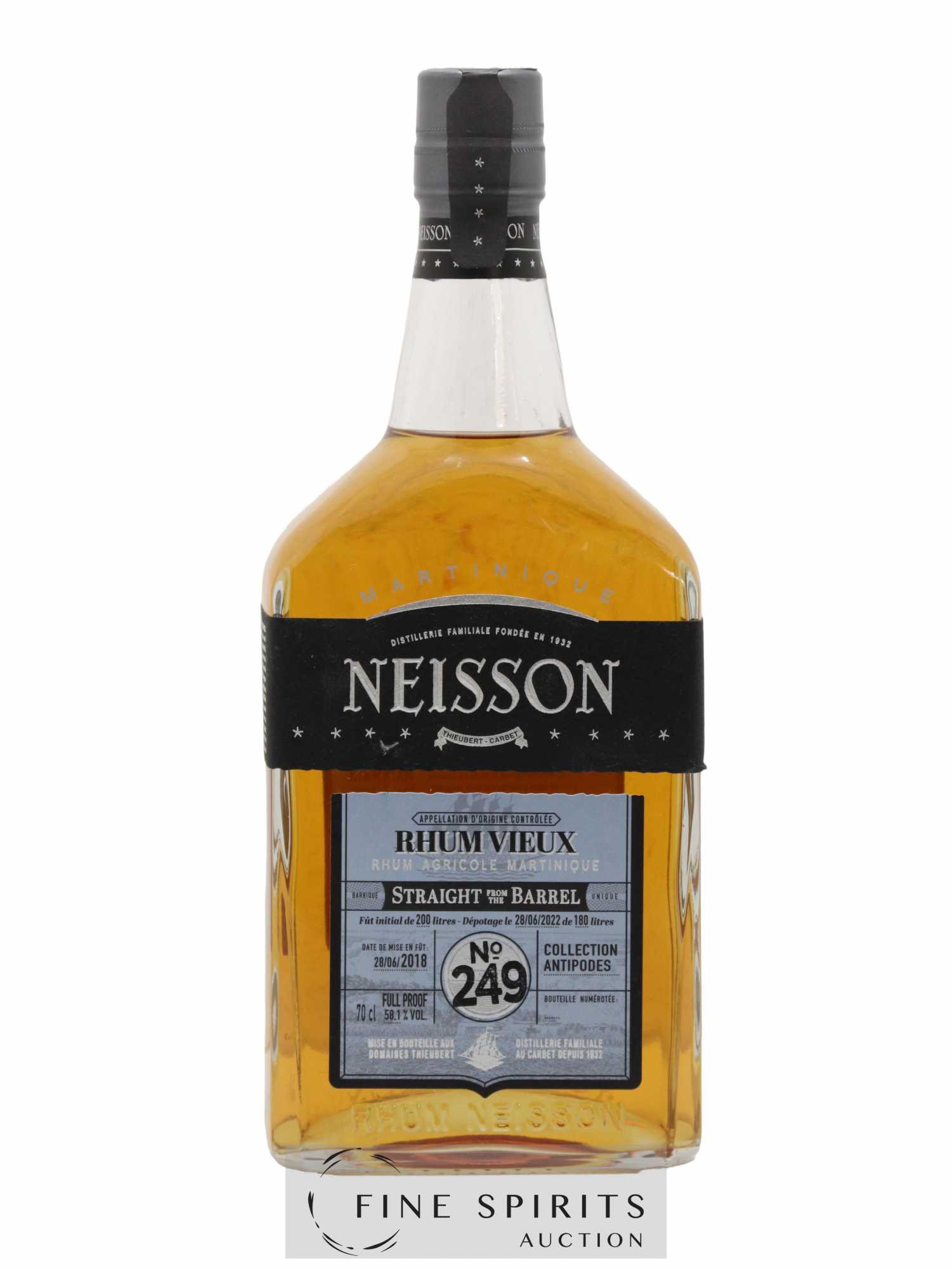 NeissonOf. Straight from the Barrel n°249 - One of 240 LMDW Collection Antipodes