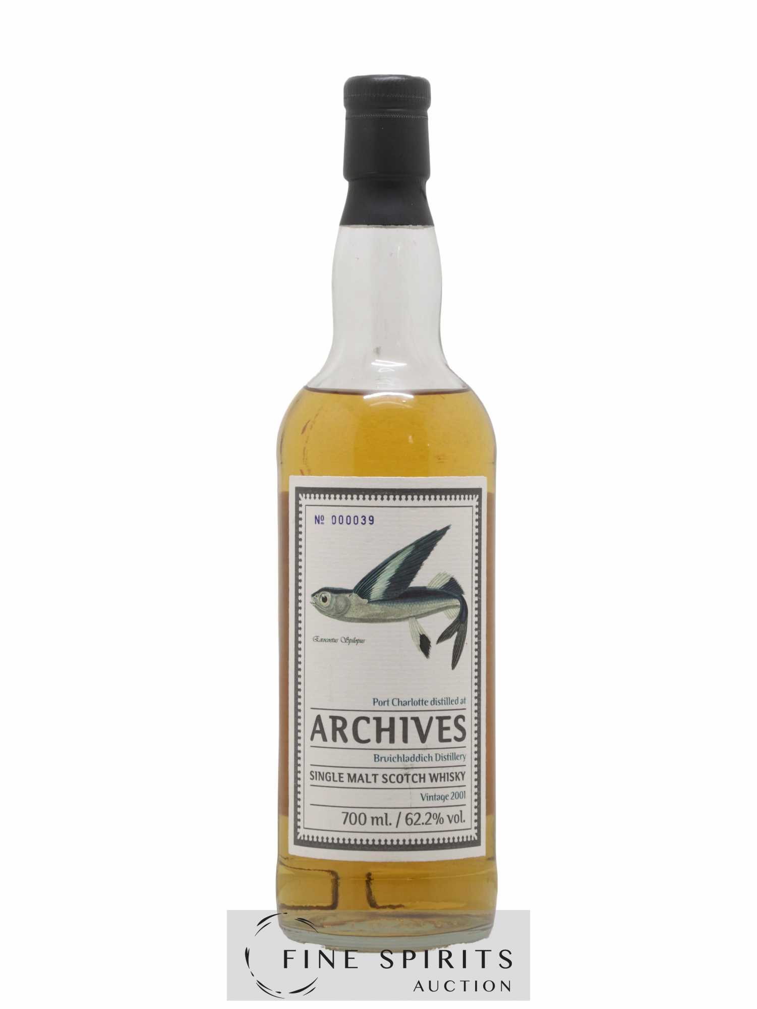 Port Charlotte 15 years 2001 Archives The Fishes of Samoa Cask n°276 - One of 210 - bottled 2016