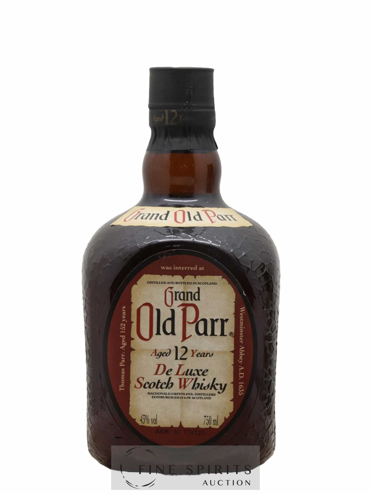 Grand Old Parr 12年 2本 未開封（A15-1115 古酒 ブレンデッド