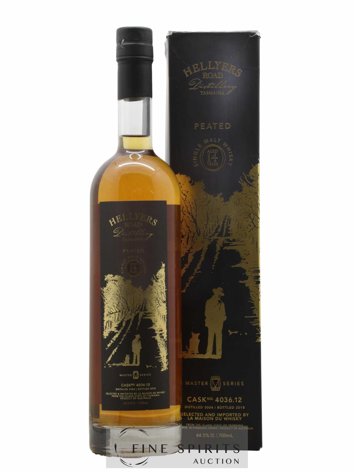 Hellyers Road 14 years 2004 Of. Cask n°4036.12 - One of 191 - bottled 2018 LMDW Master Series