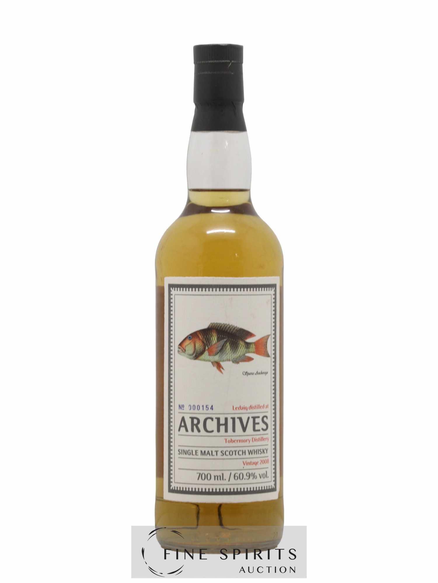 Ledaig 8 years 2008 Archives The Fishes of Samoa Cask n°700712 - One of 609 - bottled 2016