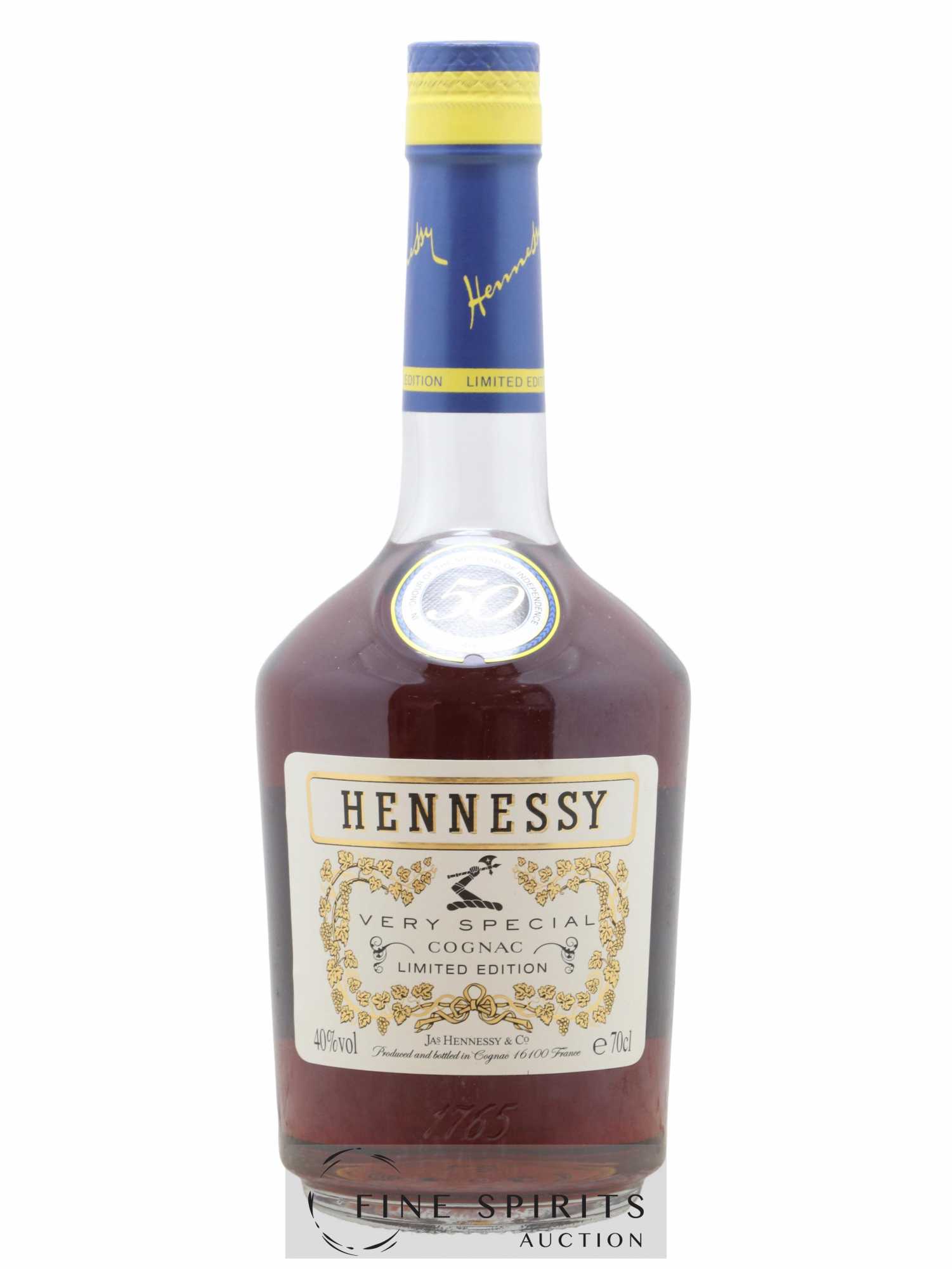 Hennessy Of. Very Special Barbados 50th year of Independance Limited Edition