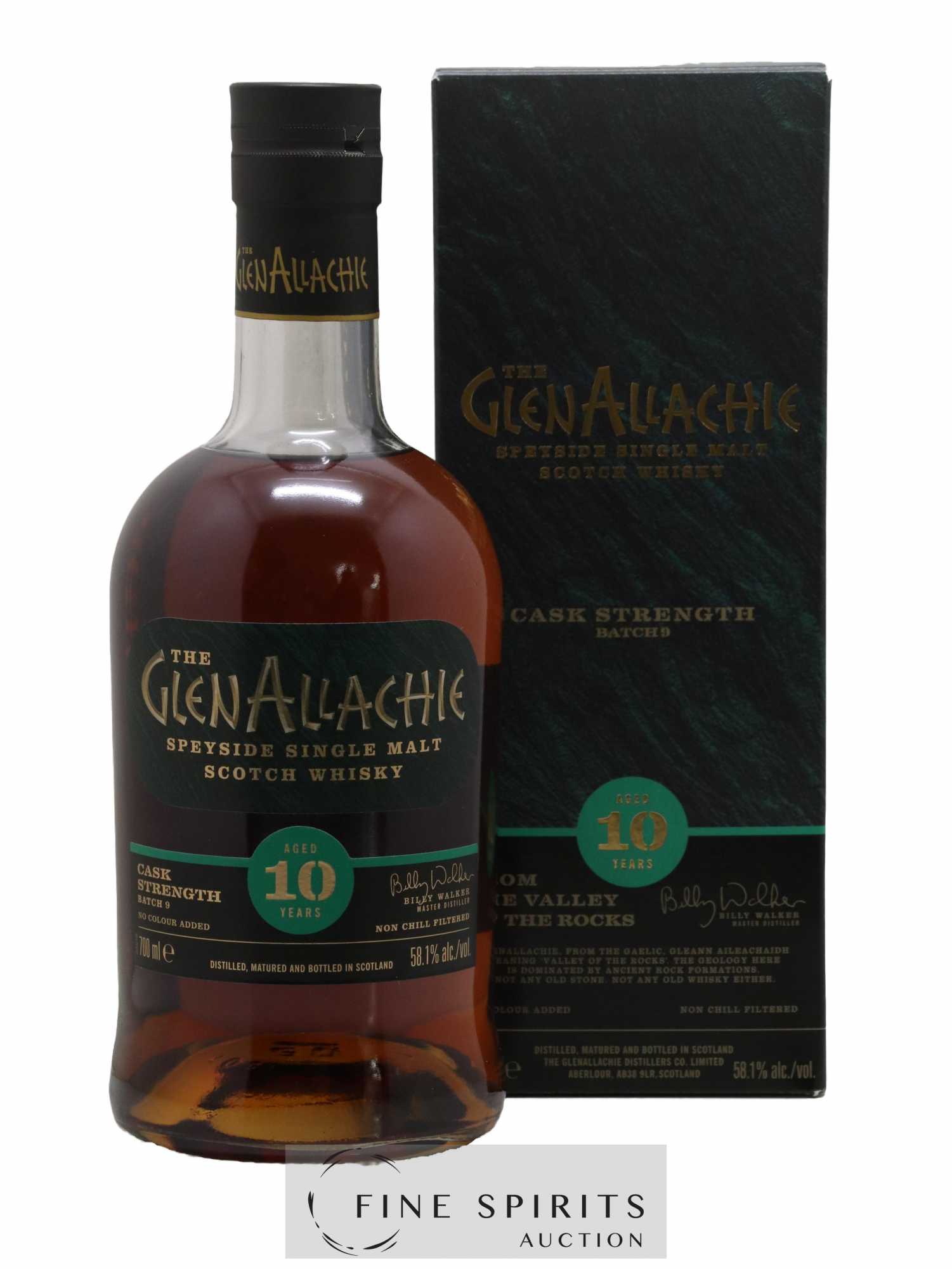 Glenallachie 10 years Of. Batch 9 Cask Strength