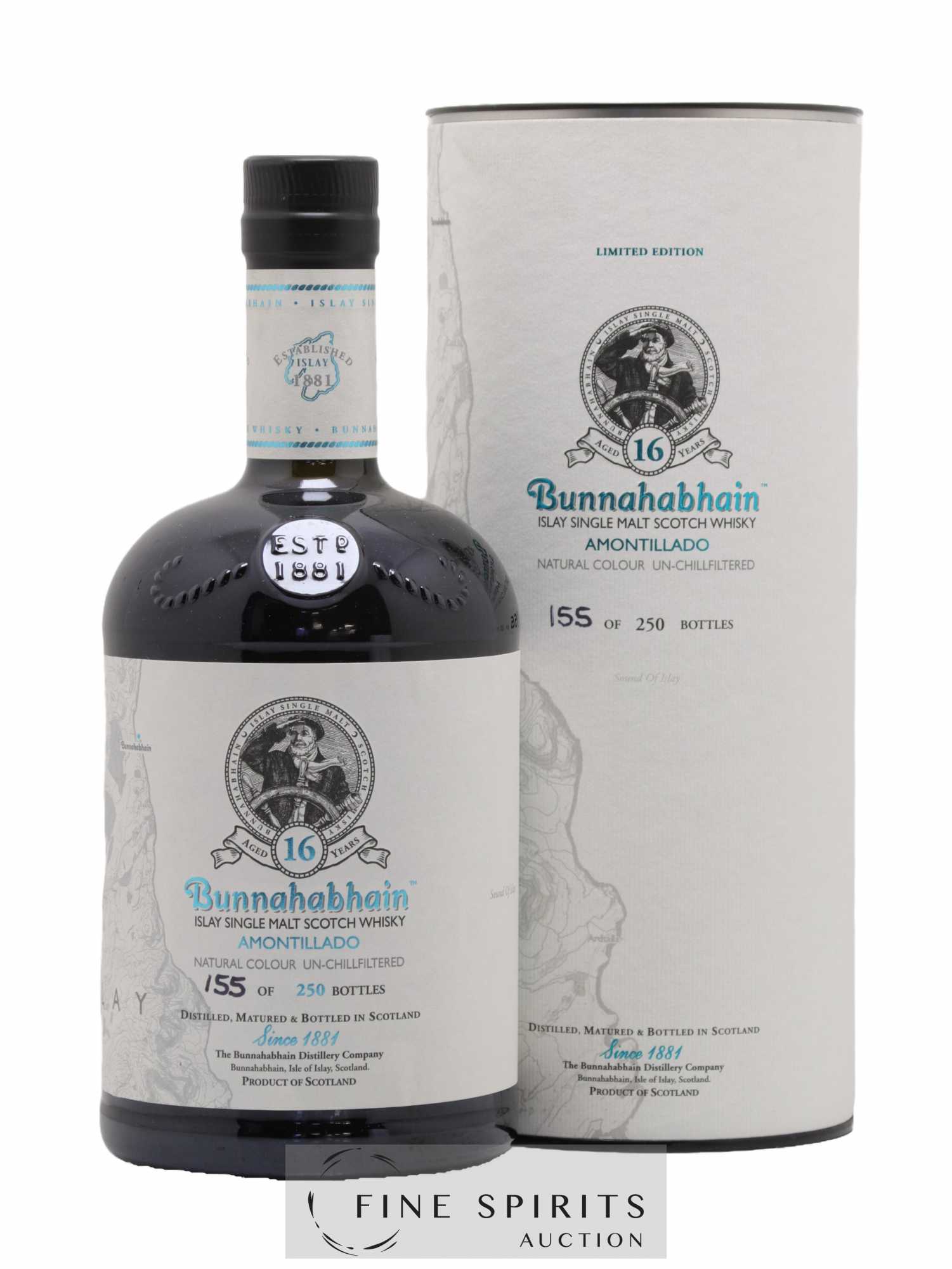 Bunnahabhain 16 years Of. Amontillado Fèis Ile 2016 - One of 250 Limited Edition