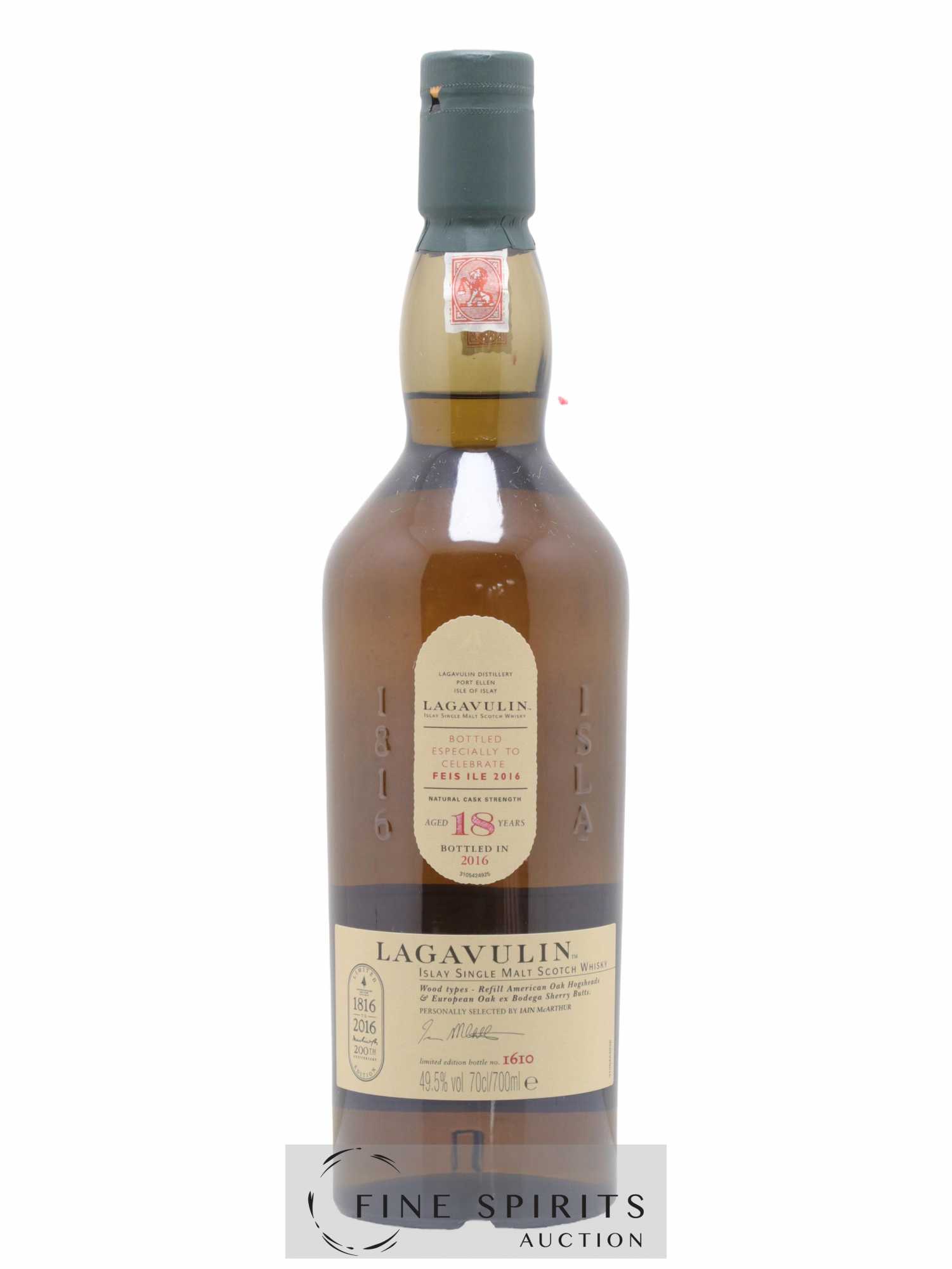 Lagavulin 18 years Of. bottled 2016 Feis Ile 2016 Limited Edition
