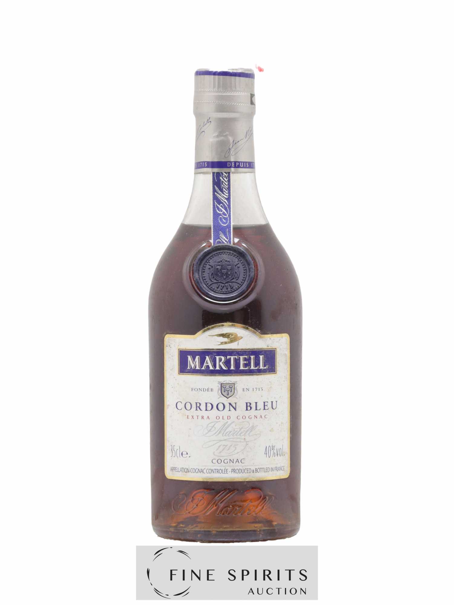 Buy Martell Of. Cordon Bleu (35cl.) (lot: 125)