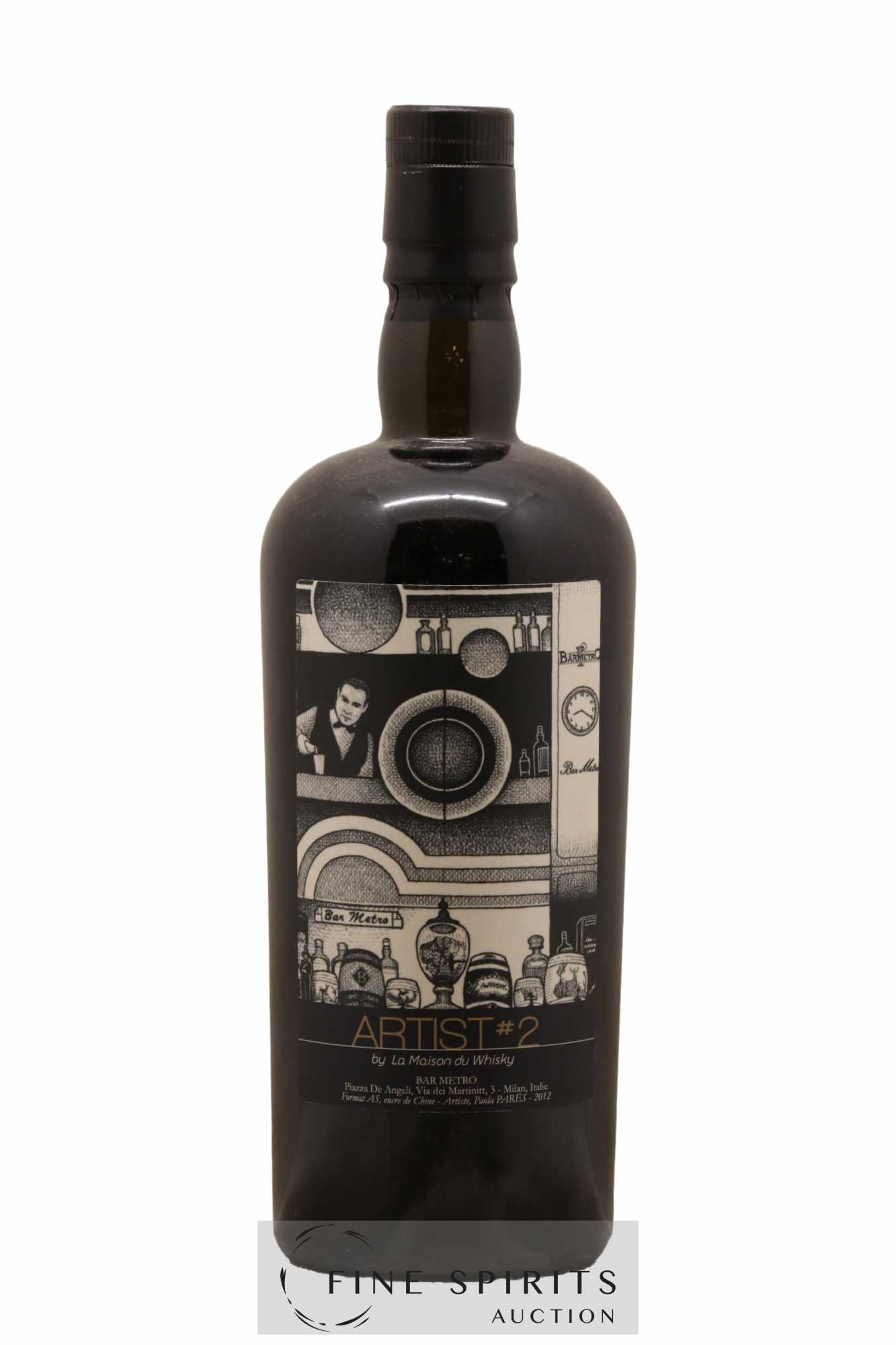 Tormore 20 years 1992 Signatory Vintage Artist n°2 Bourbon Barrel Cask n°5685 - One of 147 - bottled 2013 LMDW