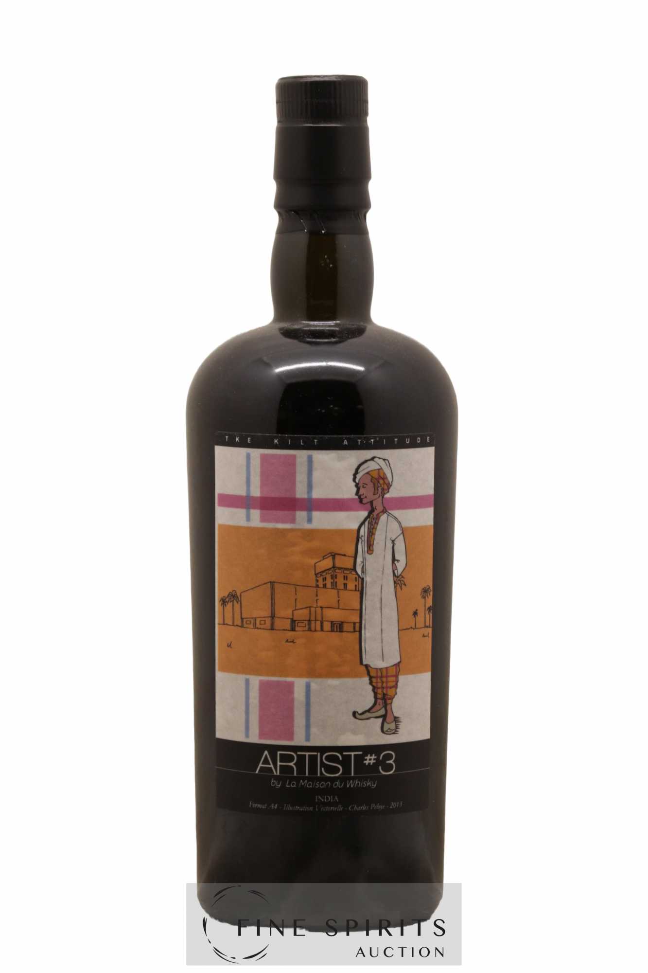 Bunnahabhain 25 years 1988 Signatory Vintage Artist n°3 Hogshead Cask n°1875 - One of 279 - bottled 2013 LMDW