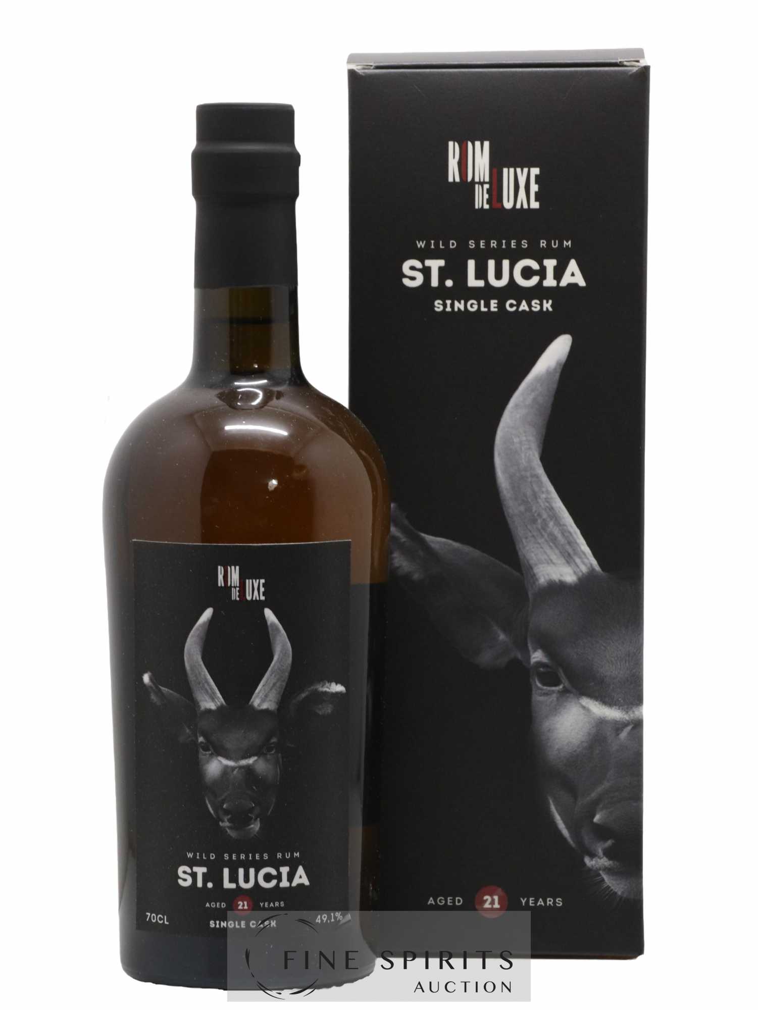Romdeluxe 21 years 2000 Of. St. Lucia Barrel n°6 - One of 170 - bottled 2021 Wild Series