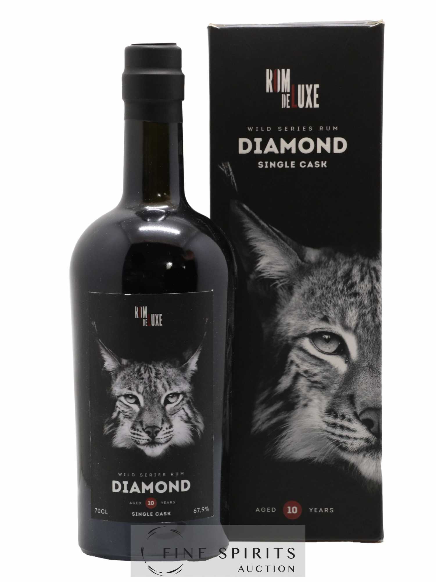 Diamond 10 years 2010 Romdeluxe Single Cask - One of 231 - bottled 2020 Wild Series