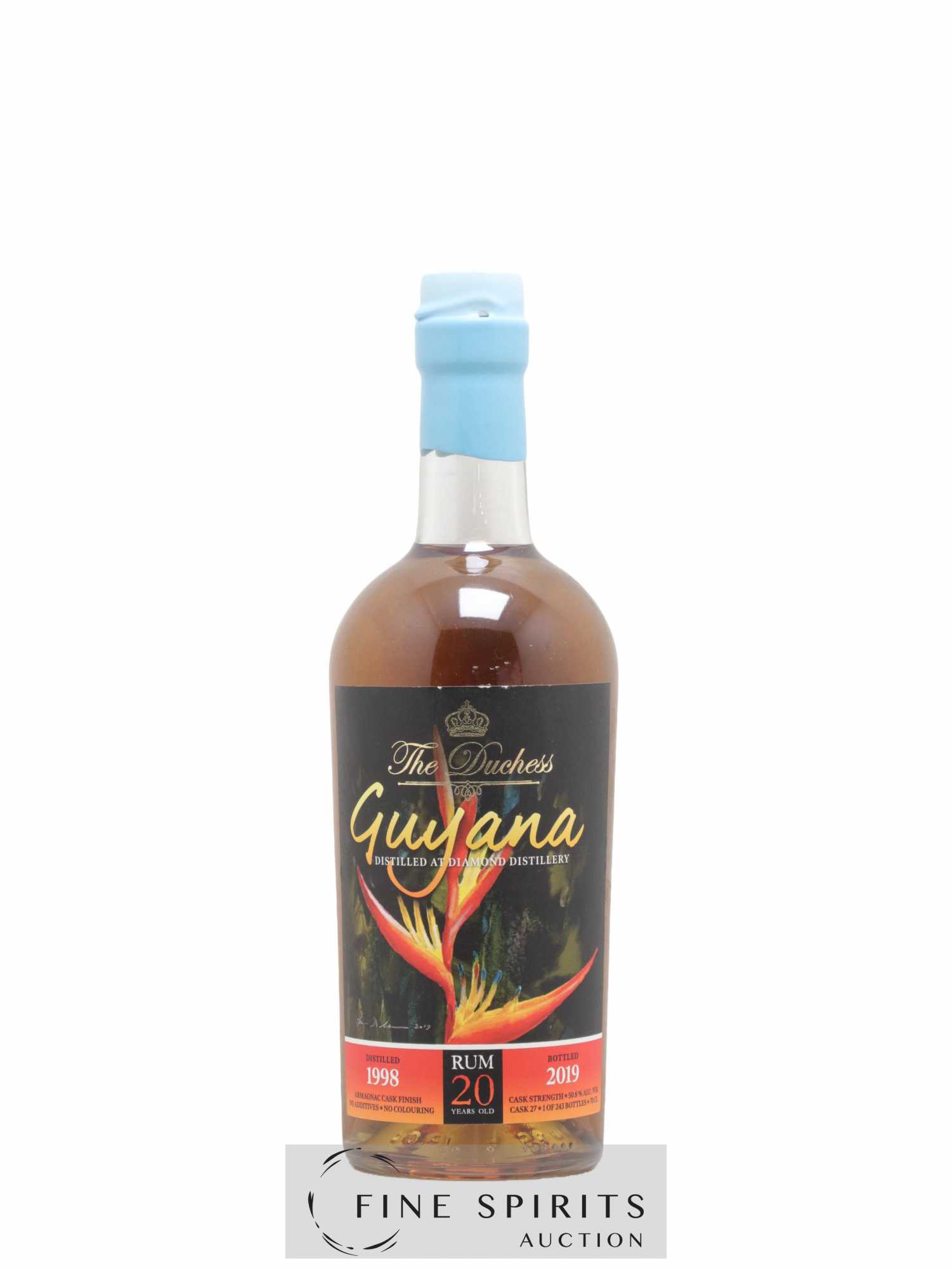 Diamond 20 years 1998 The Duchess Guyana Cask 27 - One of 243 - bottled 2019