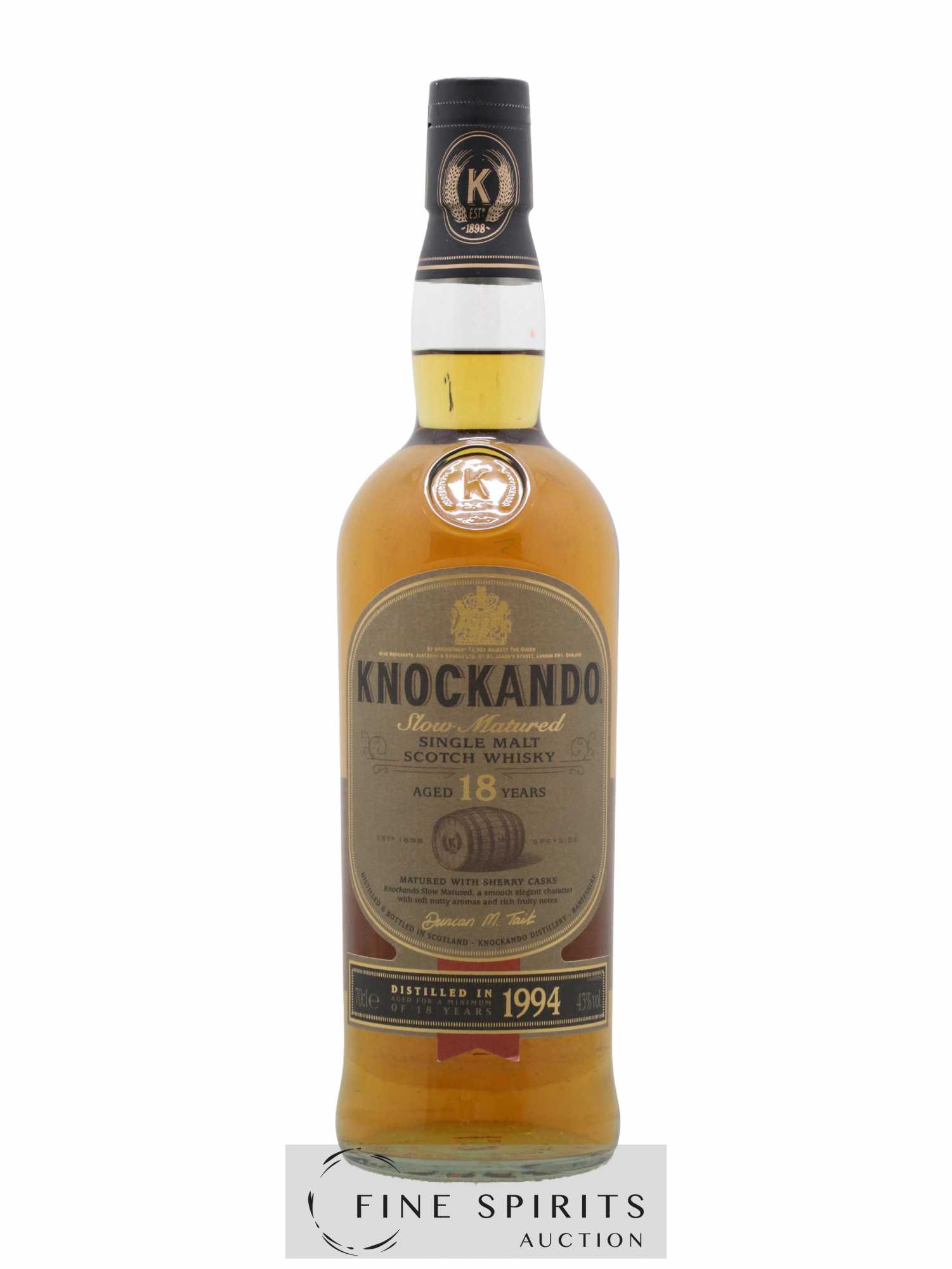 Knockando 18 years 1994 Of. Slow Matured