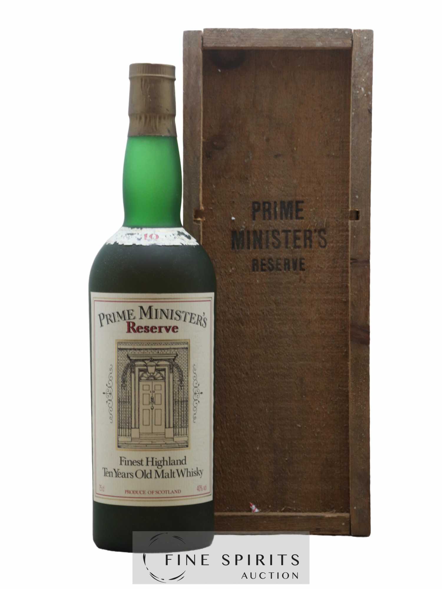 Prime Minister's 10 years Of. Reserve