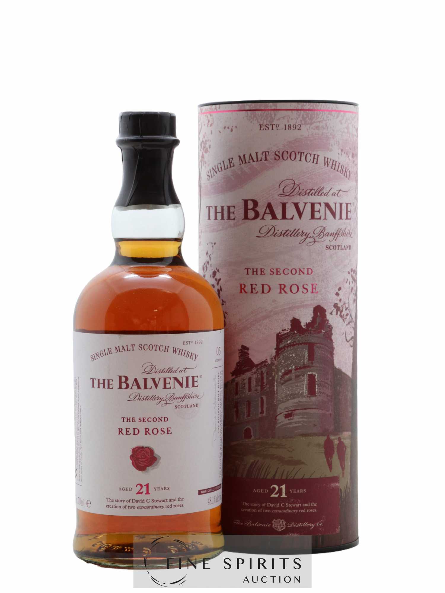 Balvenie (The) 21 years Of. The Second Red Rose
